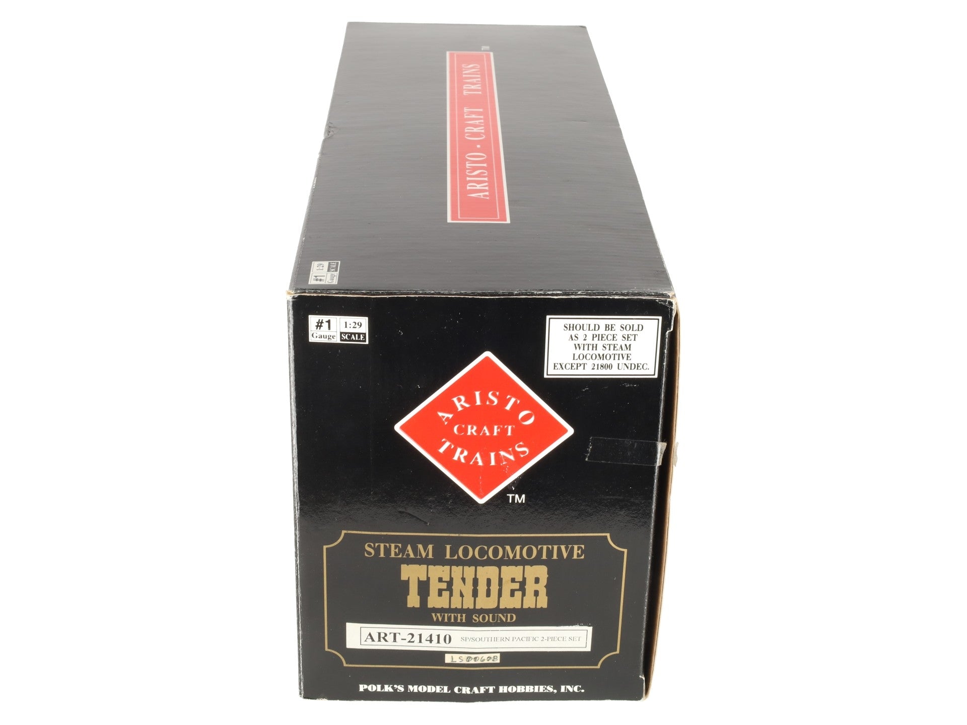 Aristo-Craft 21410 G Southern Pacific Steam Locomotive Tender Only w/ Sound EX/Box
