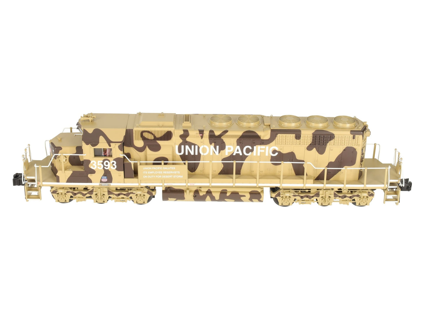 Lionel 6-18298 O Gauge UP Desert Victory SD40-2 Diesel Locomotive w/TMCC #3593 EX/Box