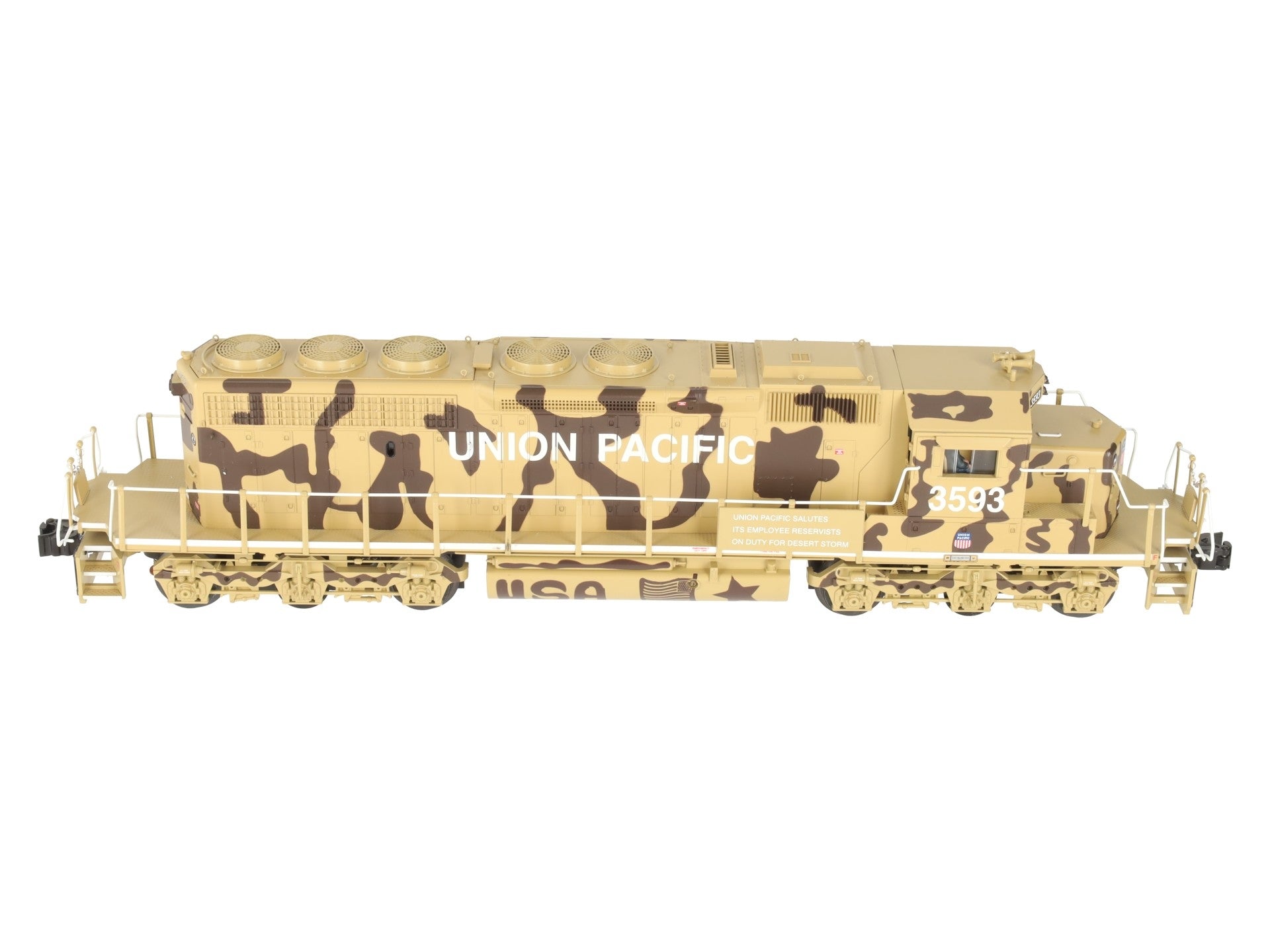 Lionel 6-18298 O Gauge UP Desert Victory SD40-2 Diesel Locomotive w/TMCC #3593 EX/Box