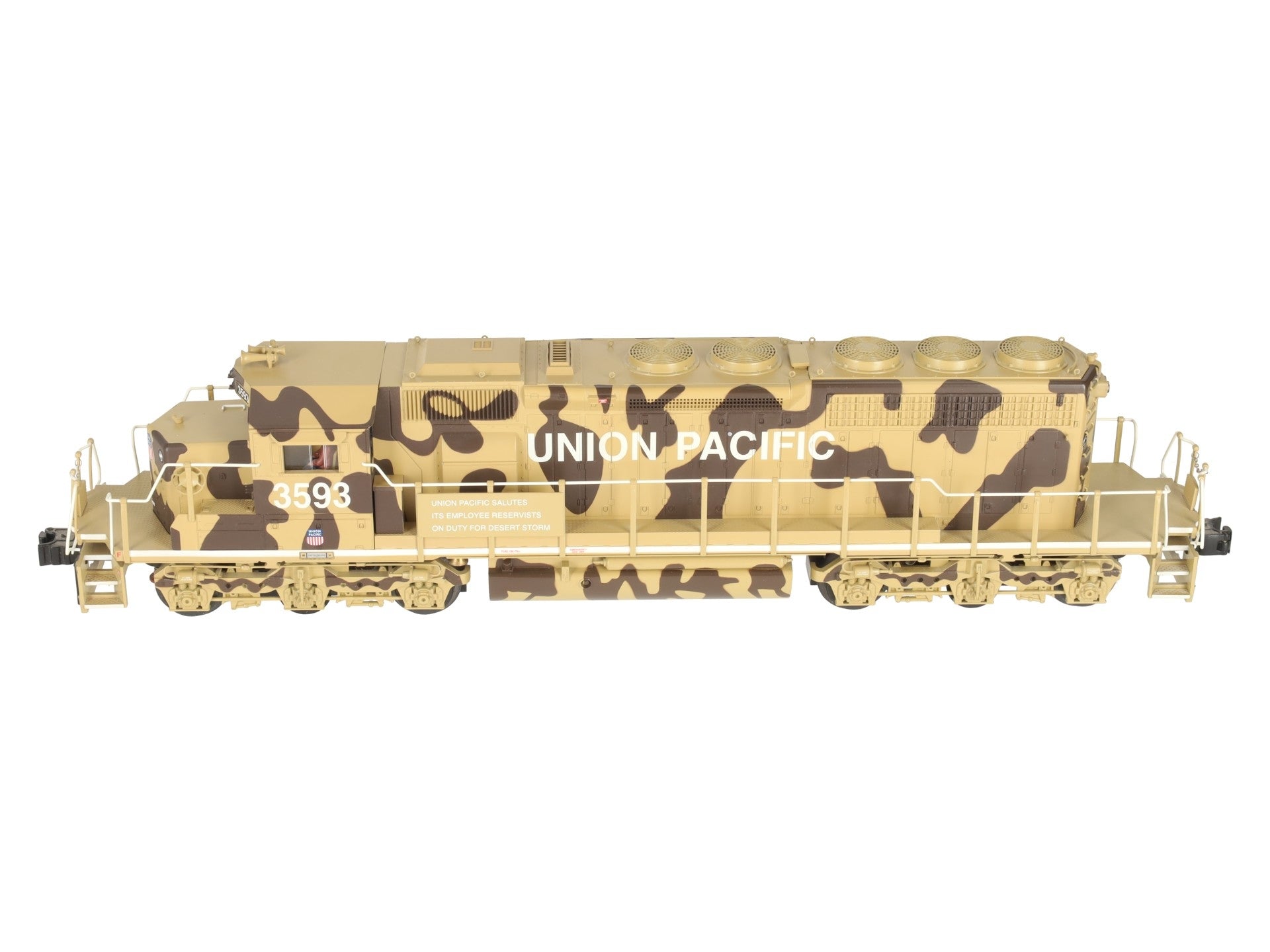 Lionel 6-18298 O Gauge UP Desert Victory SD40-2 Diesel Locomotive w/TMCC #3593 EX/Box