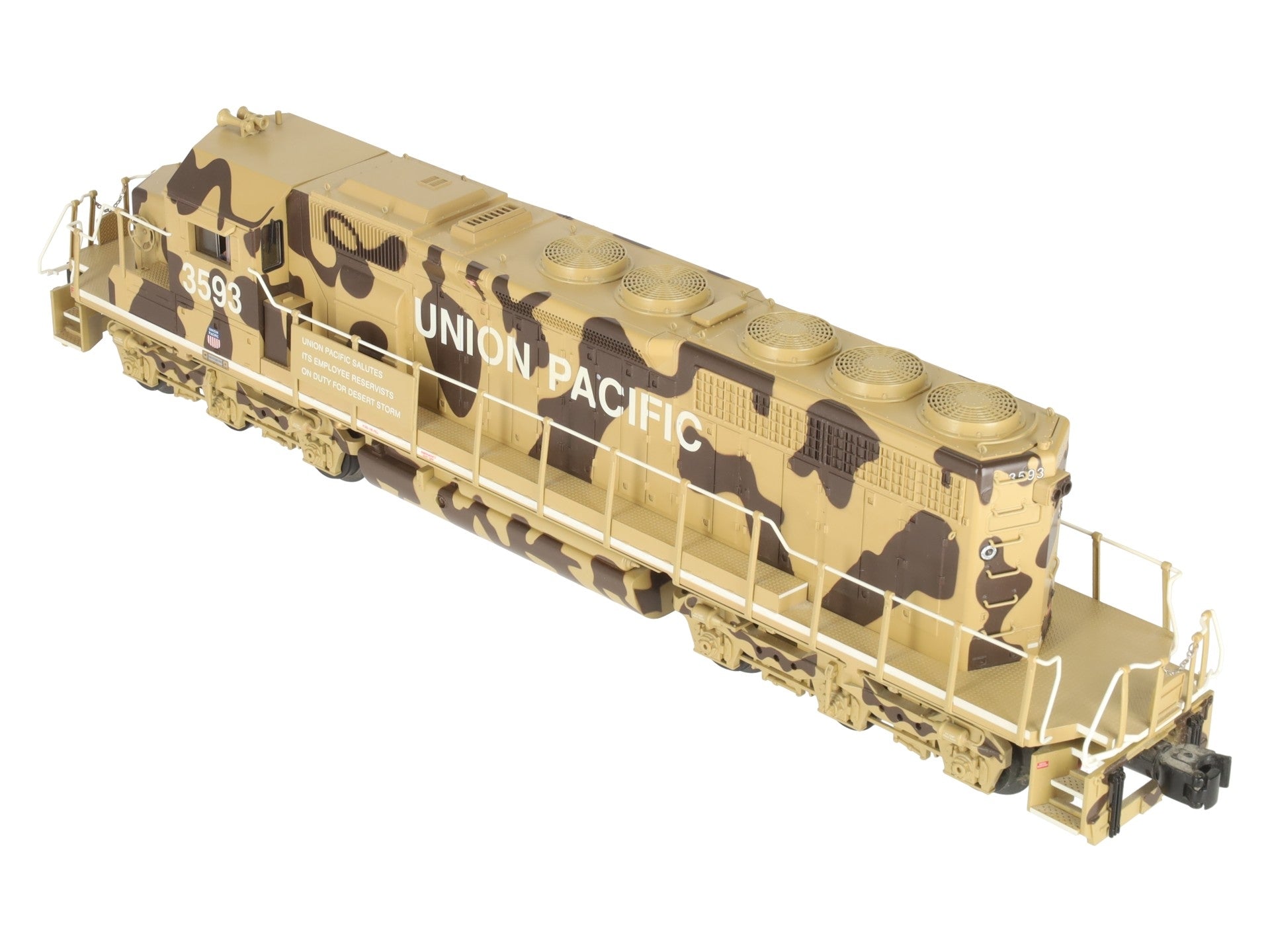 Lionel 6-18298 O Gauge UP Desert Victory SD40-2 Diesel Locomotive w/TMCC #3593 EX/Box
