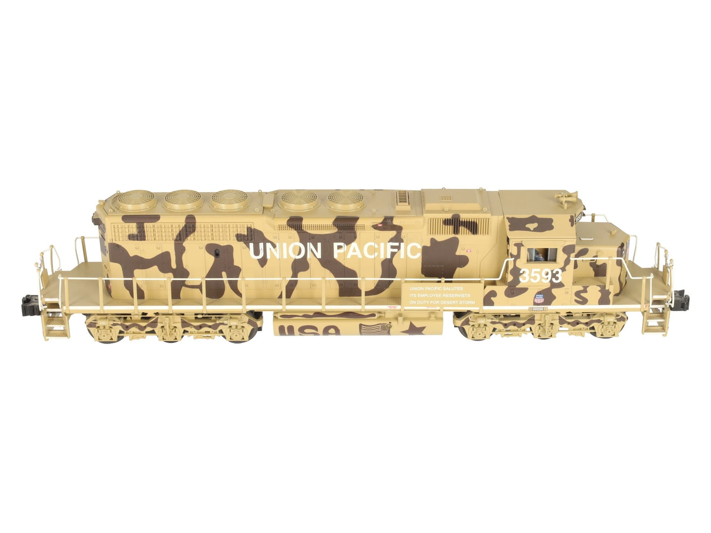Lionel 6-18298 O Gauge UP Desert Victory SD40-2 Diesel Locomotive w/TMCC #3593 EX/Box