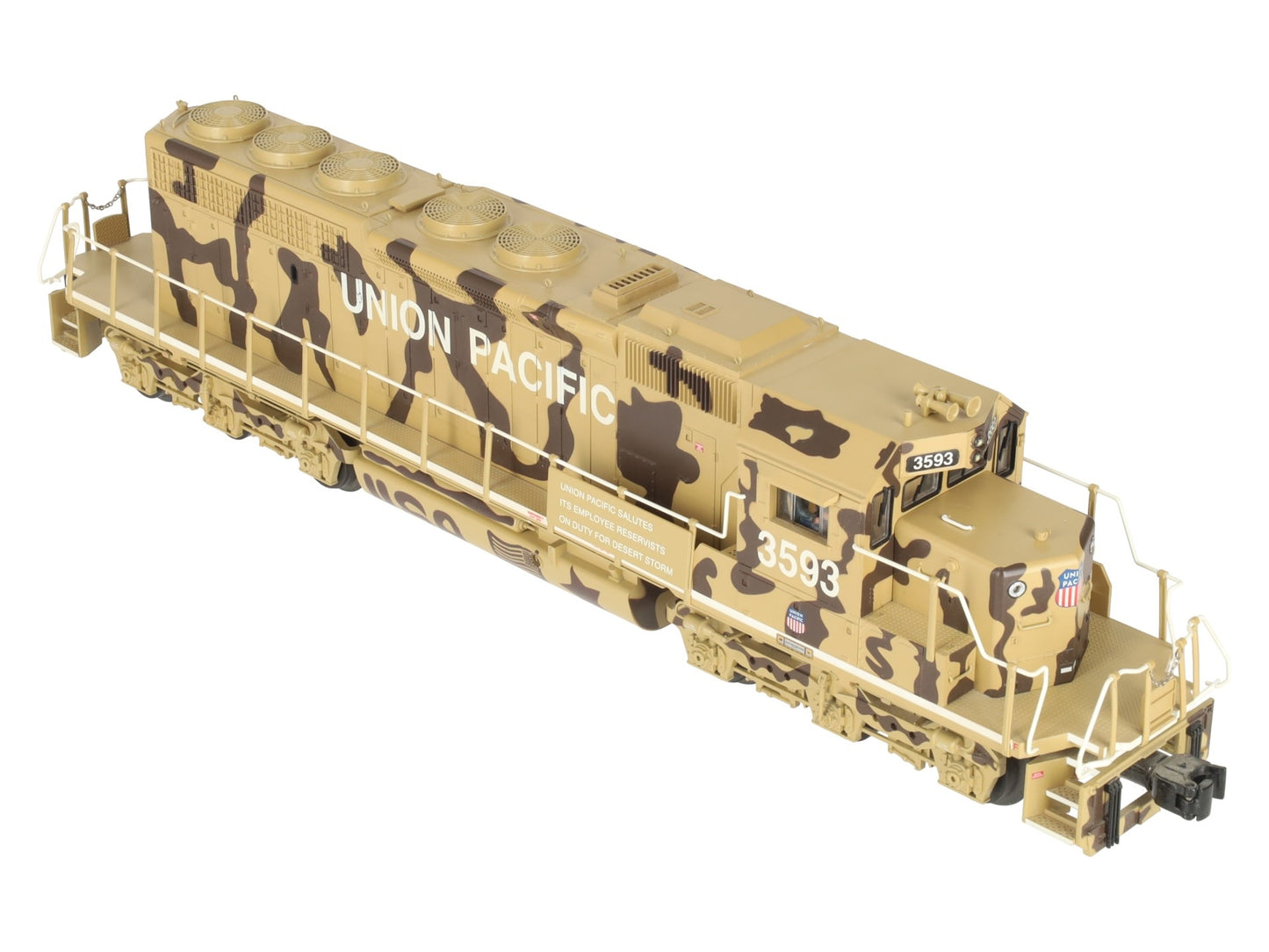 Lionel 6-18298 O Gauge UP Desert Victory SD40-2 Diesel Locomotive w/TMCC #3593 EX/Box