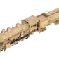 Pacific Fast Mail HO BRASS UP 2-8-0 Steam Locomotive & Tender EX/Box