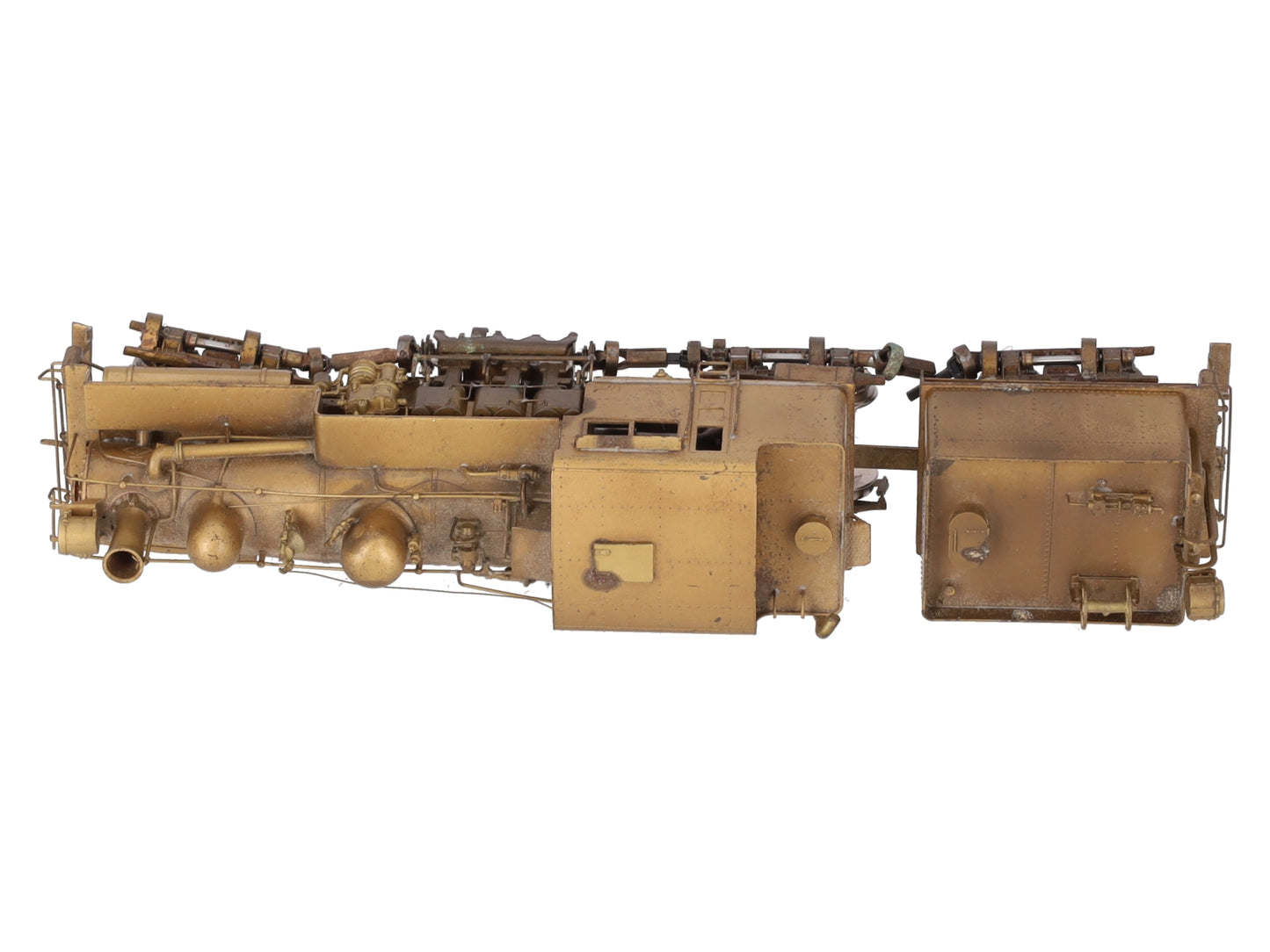 United Scale Models HO BRASS Pacific Coast Shay Locomotive - unpainted EX/Box