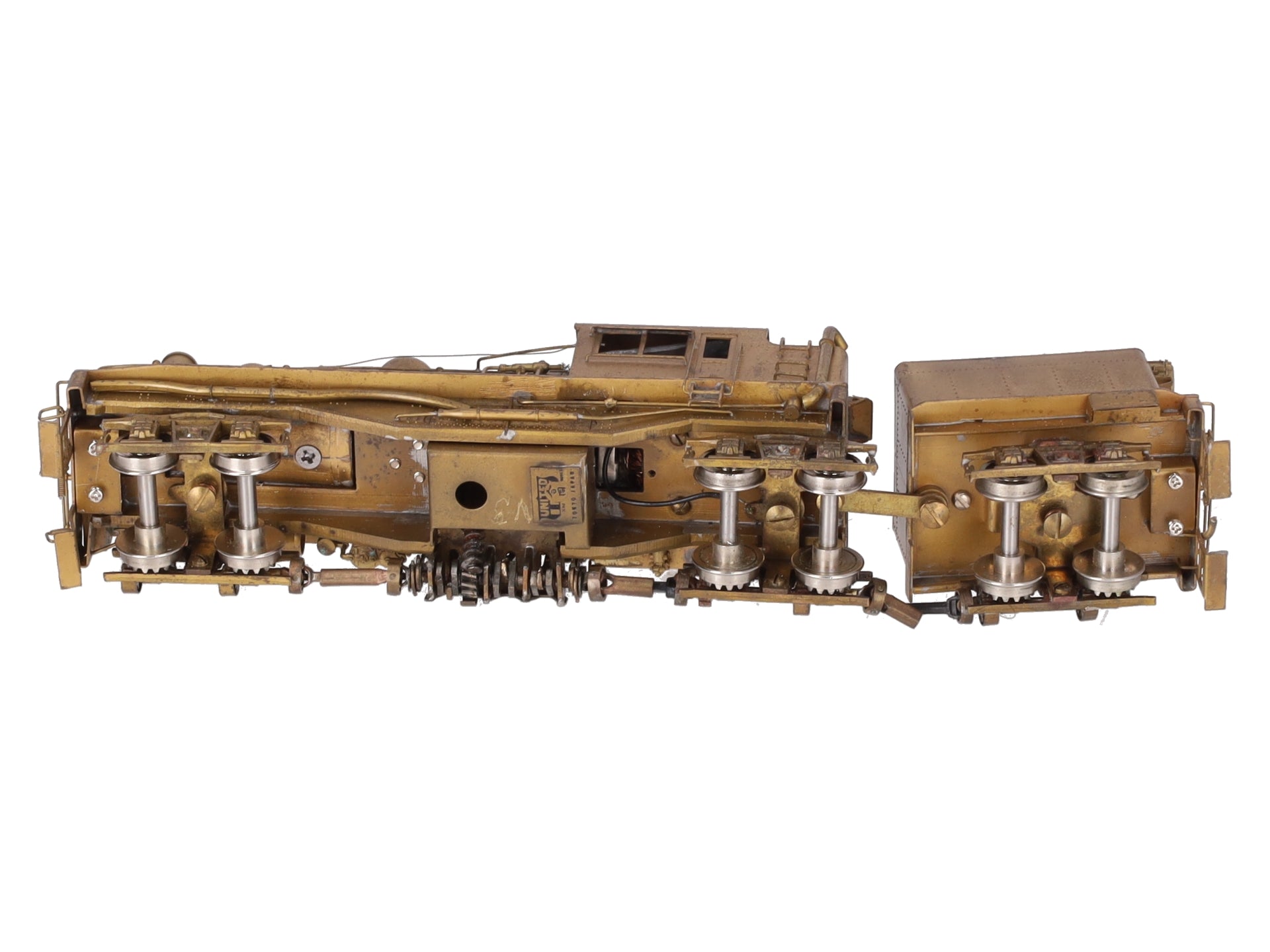 United Scale Models HO BRASS Pacific Coast Shay Locomotive - unpainted EX/Box