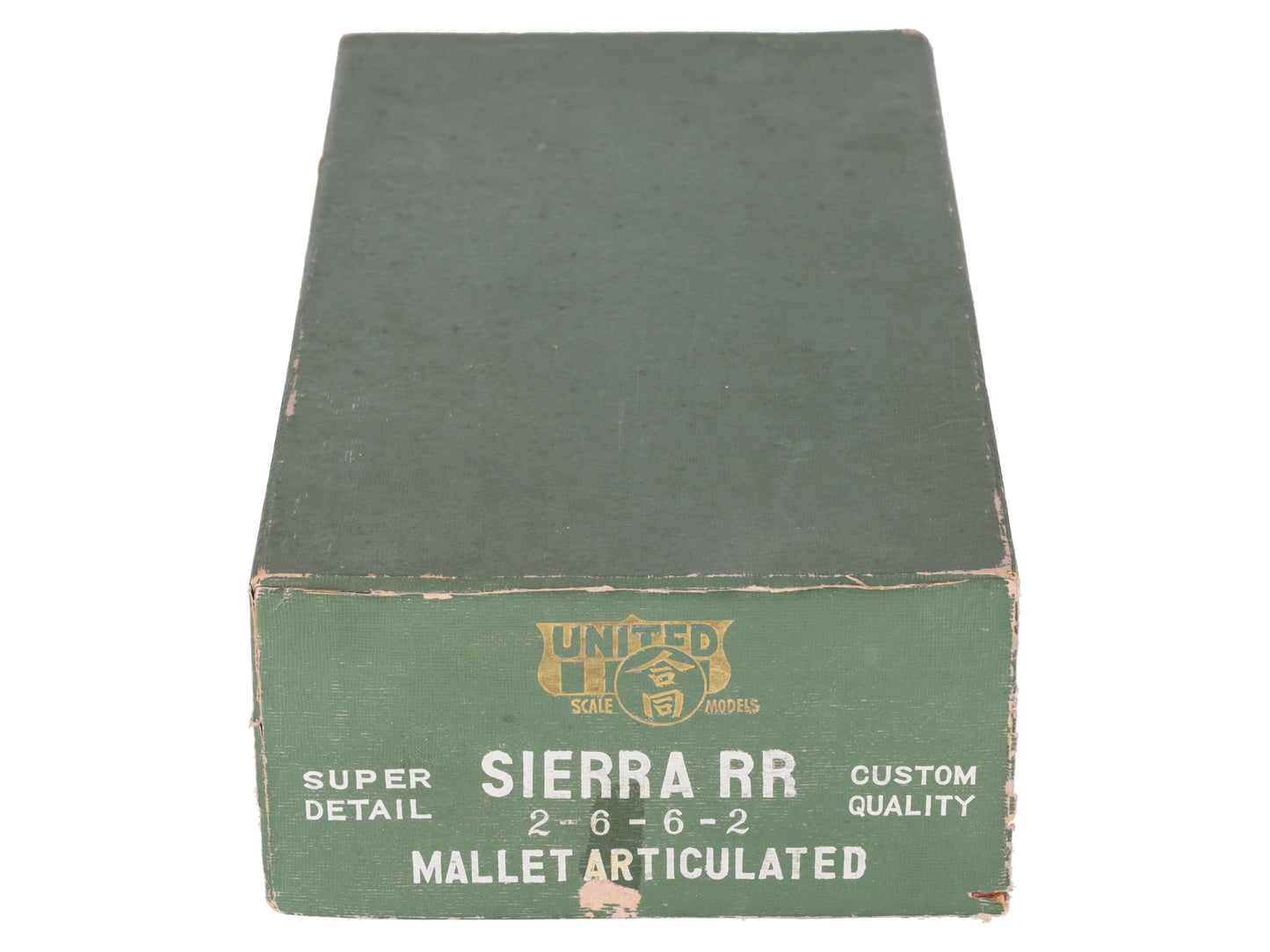 United Scale Models HO BRASS Sierra 2-6-6-2 Mallet Steam Loco & Tender - Painted/Box