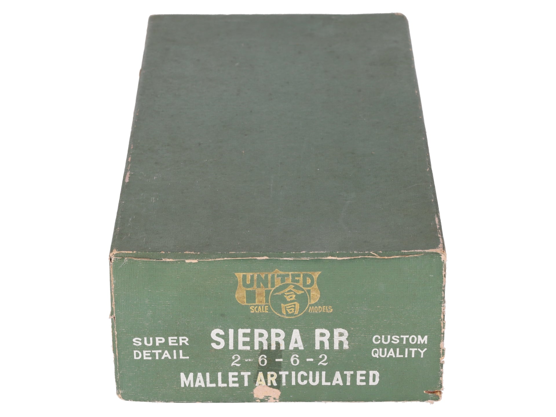 United Scale Models HO BRASS Sierra 2-6-6-2 Mallet Steam Loco & Tender - Painted/Box