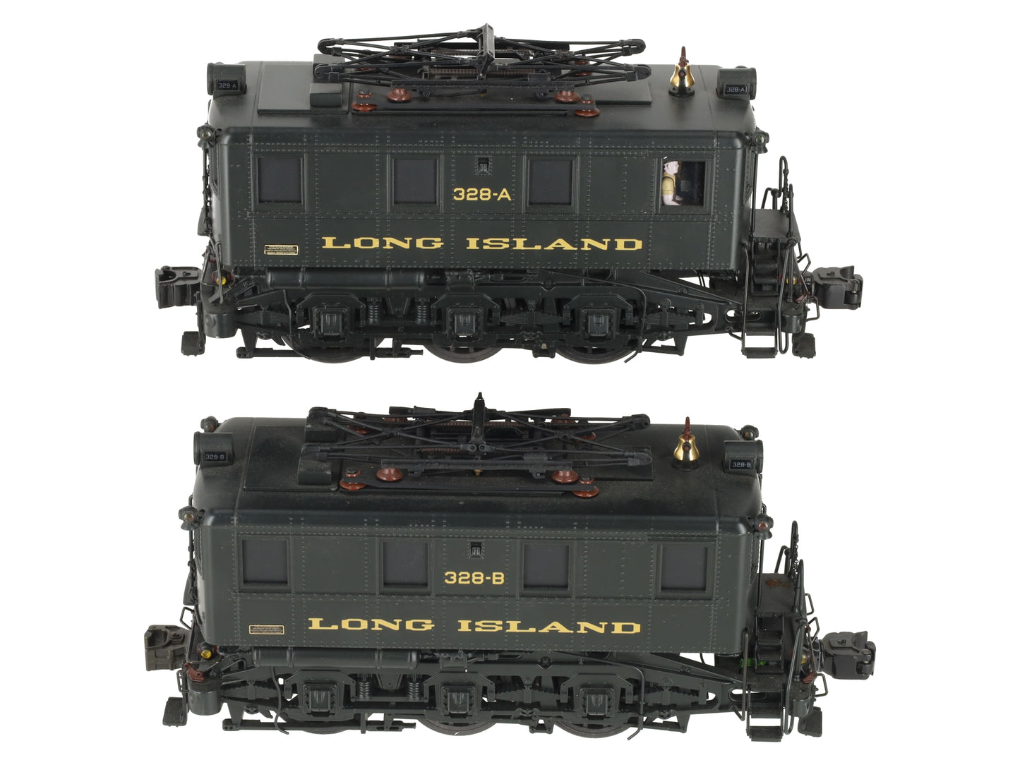 Lionel 6-18367 O Gauge Long Island BB3 0-6-0 Electric Locomotive #328A/328B EX/Box
