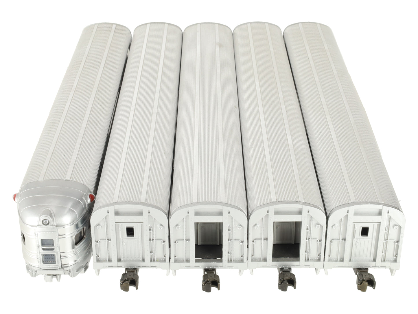 MTH 20-6504 O New York Central 70' Aluminum Passenger Car Set (Set of 5) EX/Box