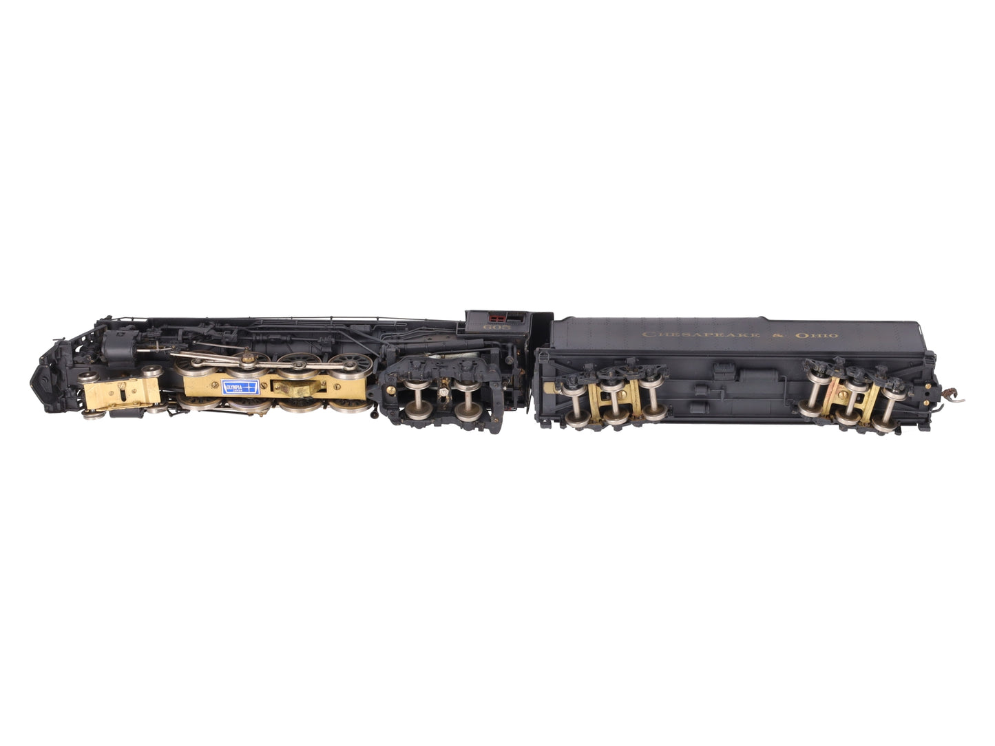 Gem EH-103 HO SCale BRASS Chesapeake & Ohio J3A 4-8-4 Greenbrier- Painted EX