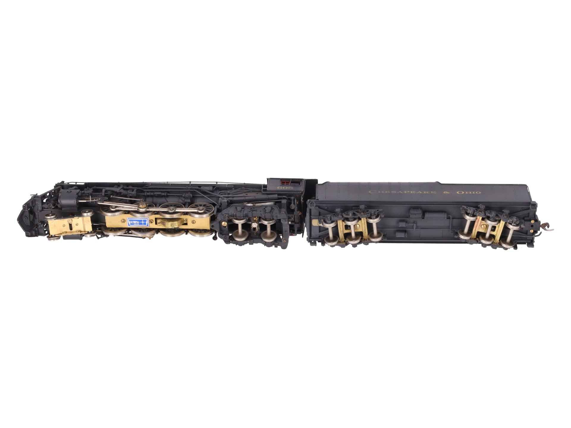 Gem EH-103 HO SCale BRASS Chesapeake & Ohio J3A 4-8-4 Greenbrier- Painted EX