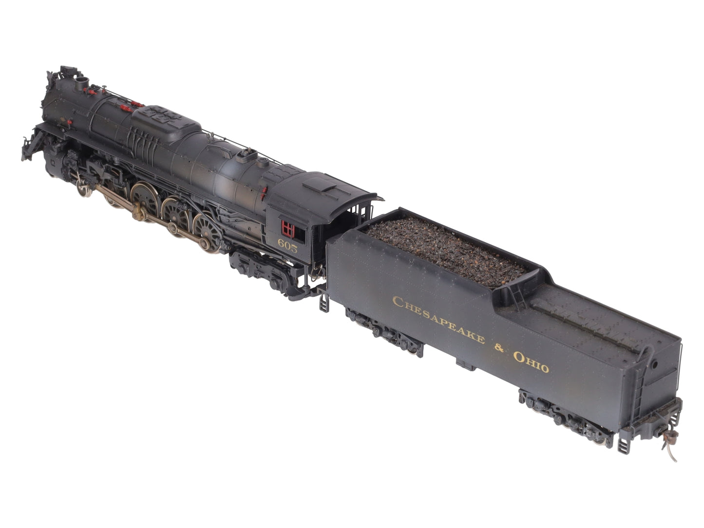 Gem EH-103 HO SCale BRASS Chesapeake & Ohio J3A 4-8-4 Greenbrier- Painted EX