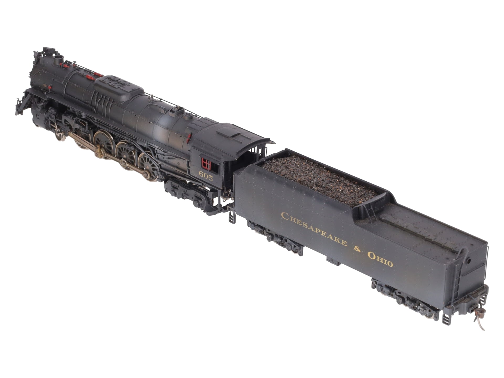 Gem EH-103 HO SCale BRASS Chesapeake & Ohio J3A 4-8-4 Greenbrier- Painted EX