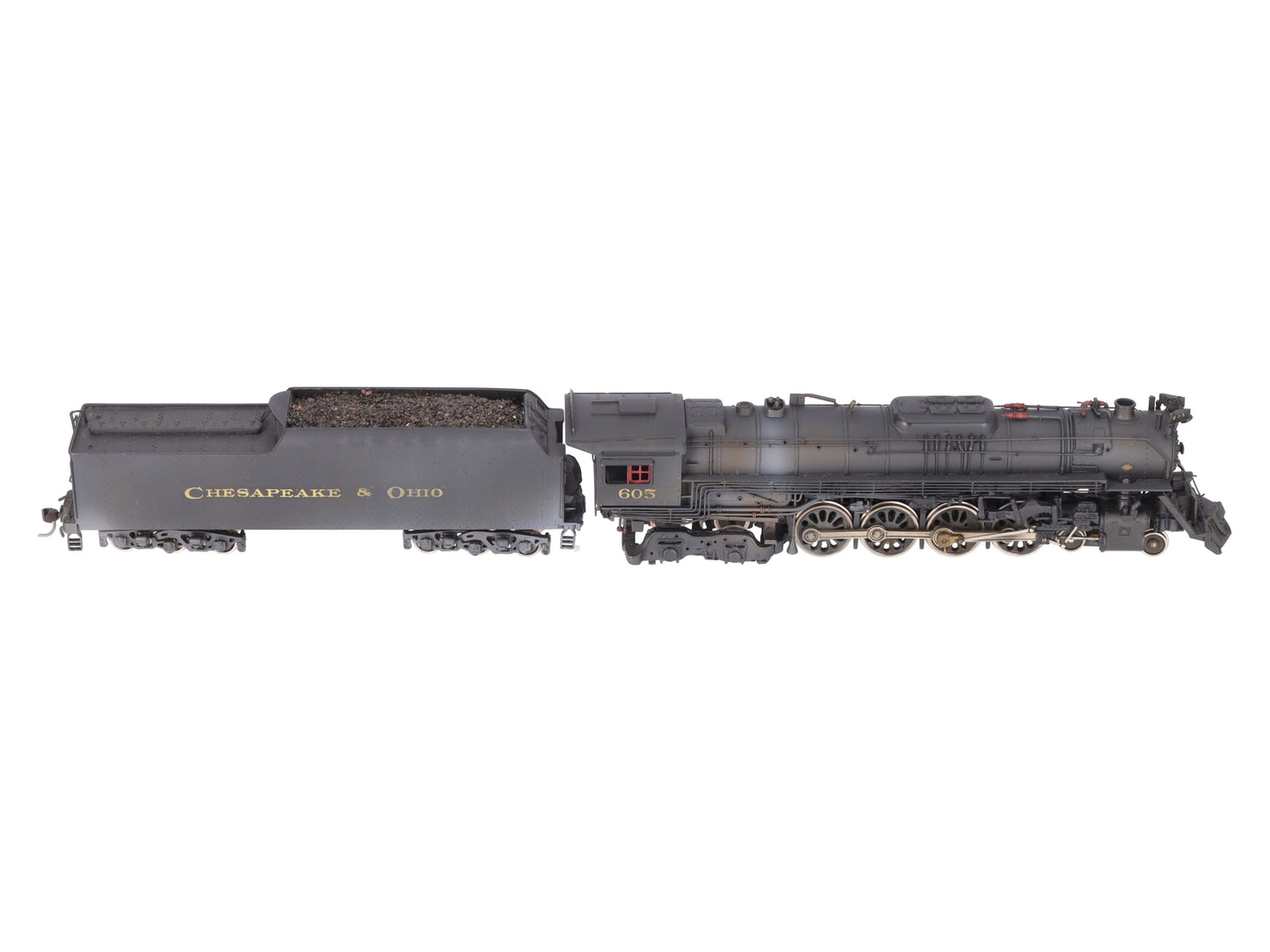 Gem EH-103 HO SCale BRASS Chesapeake & Ohio J3A 4-8-4 Greenbrier- Painted EX