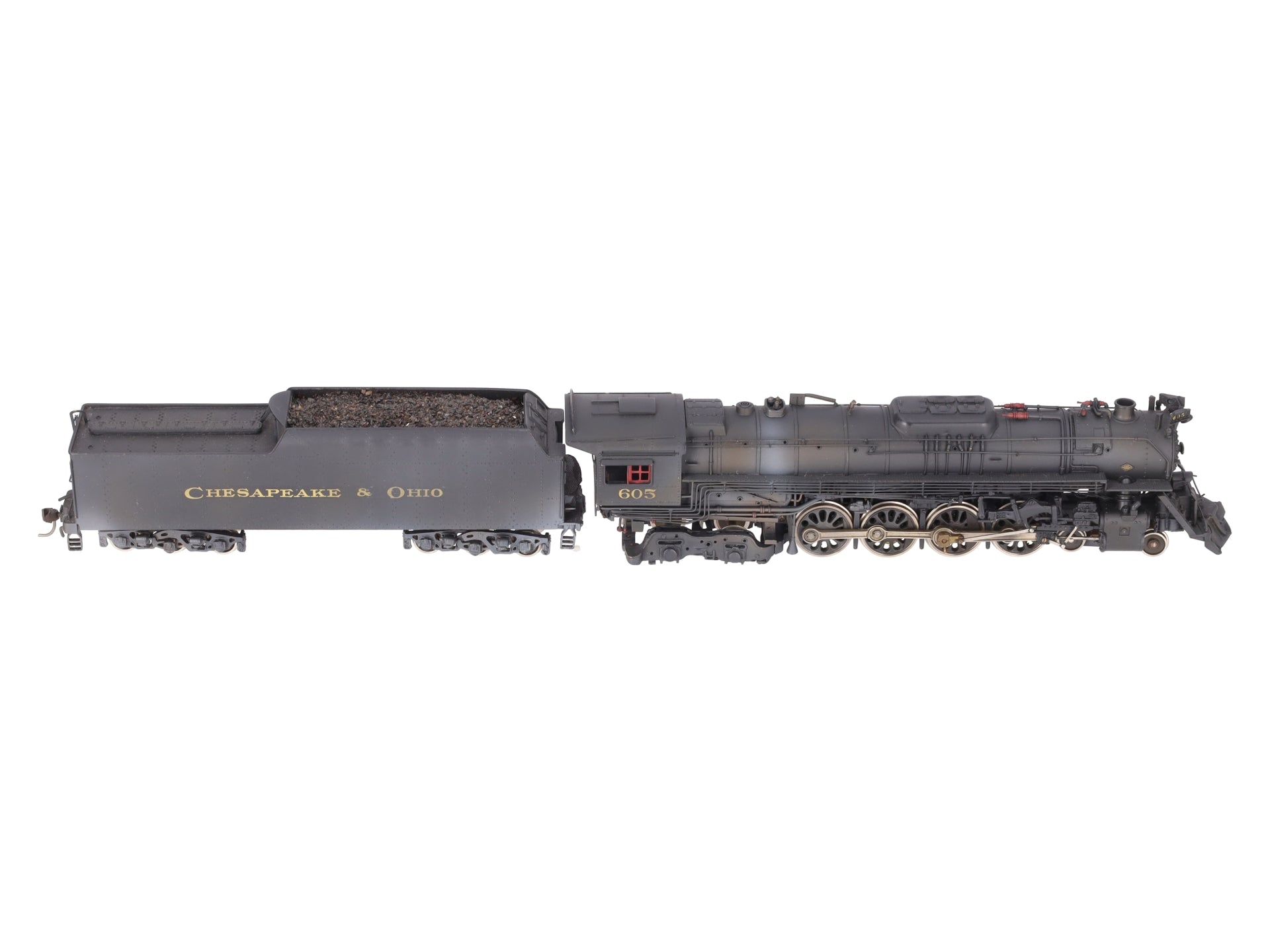 Gem EH-103 HO SCale BRASS Chesapeake & Ohio J3A 4-8-4 Greenbrier- Painted EX