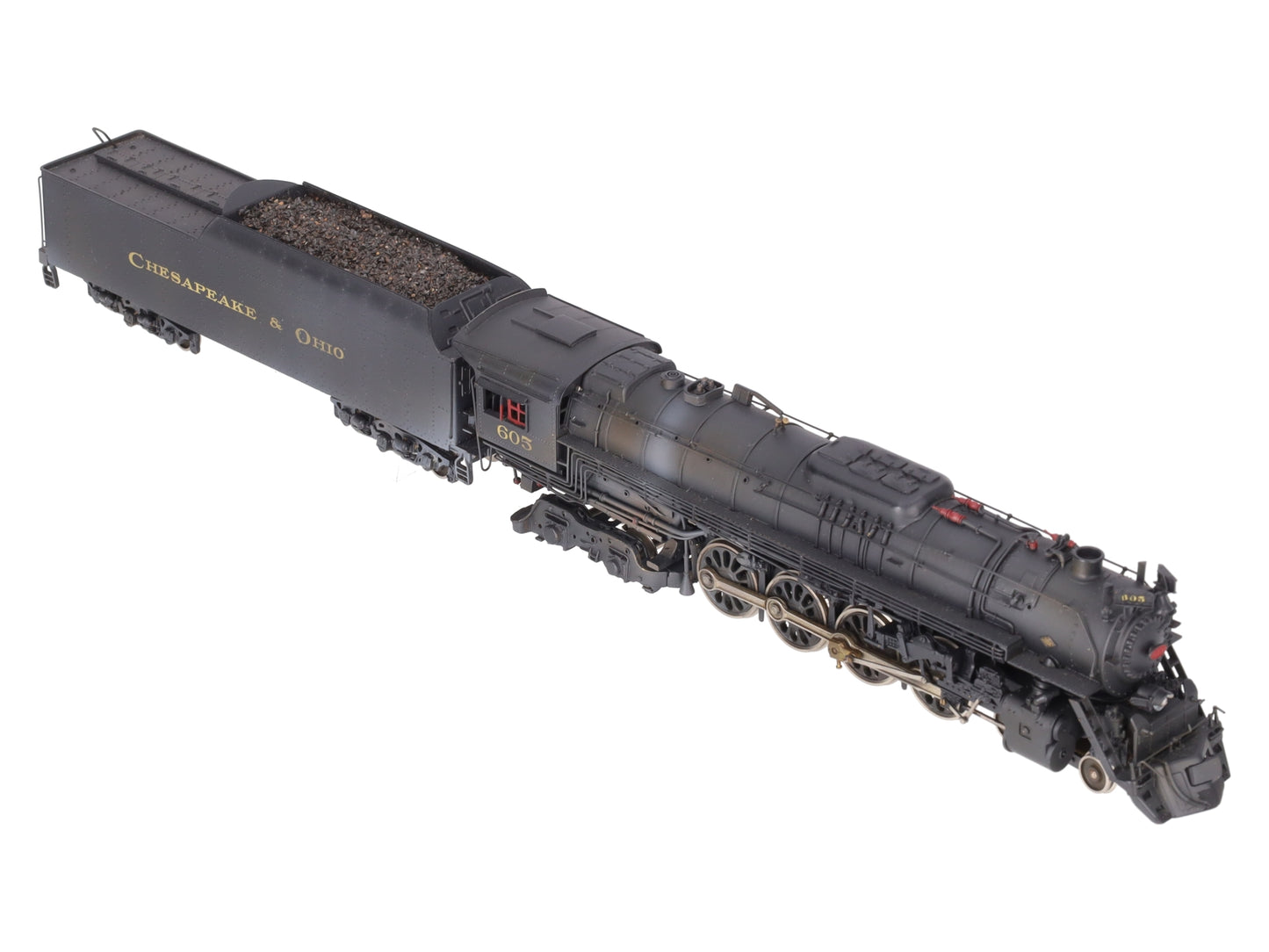 Gem EH-103 HO SCale BRASS Chesapeake & Ohio J3A 4-8-4 Greenbrier- Painted EX