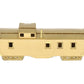 HO Scale BRASS Long Caboose- Unpainted EX