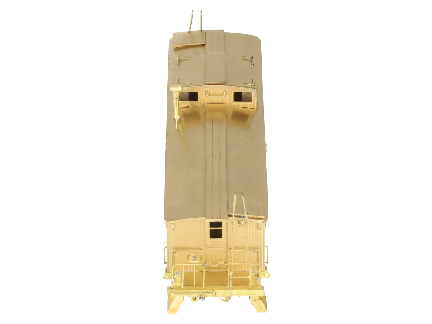HO Scale BRASS Long Caboose- Unpainted EX