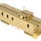 HO Scale BRASS Long Caboose- Unpainted EX