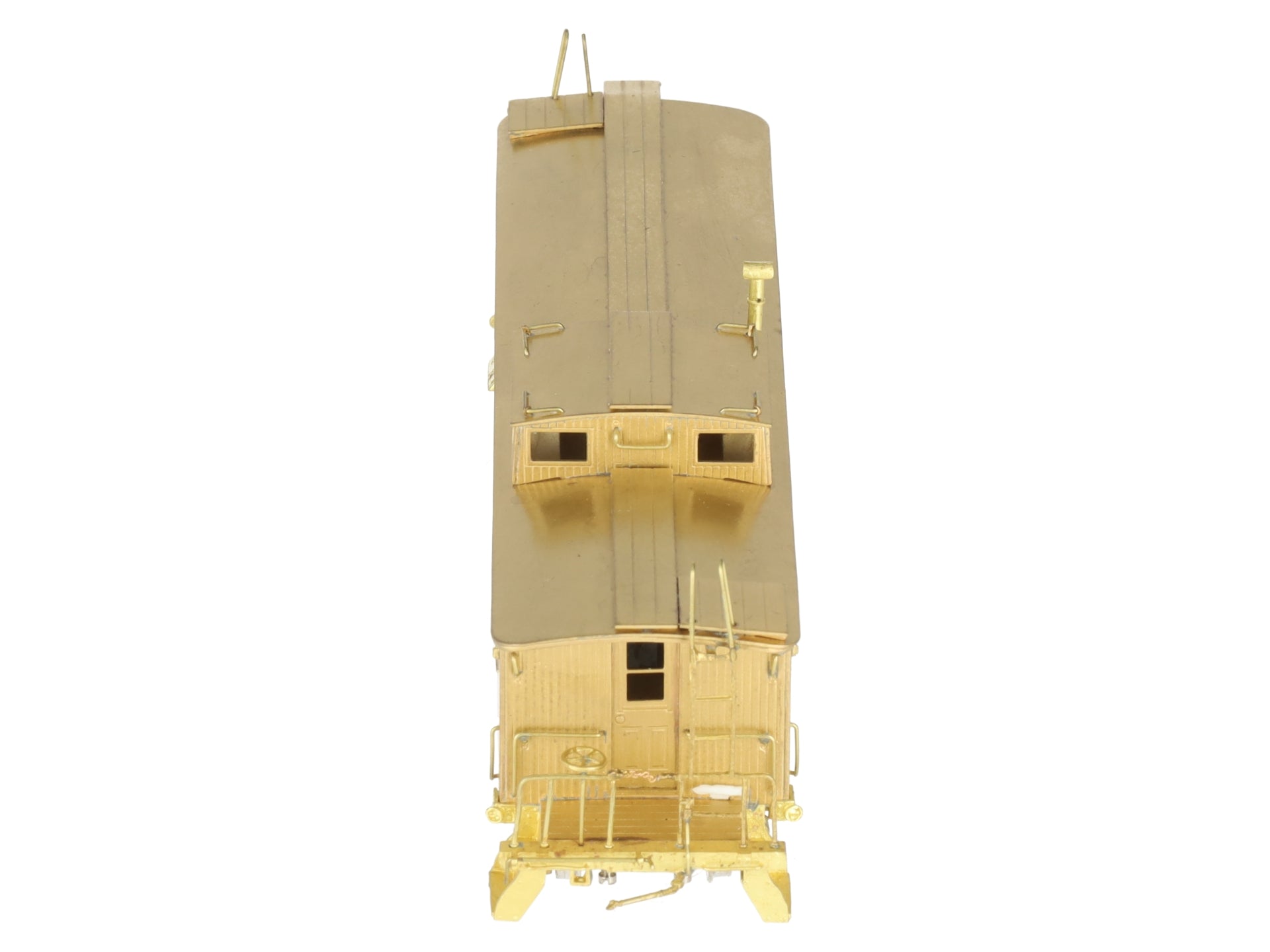 HO Scale BRASS Long Caboose- Unpainted EX