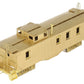 HO Scale BRASS Long Caboose- Unpainted EX