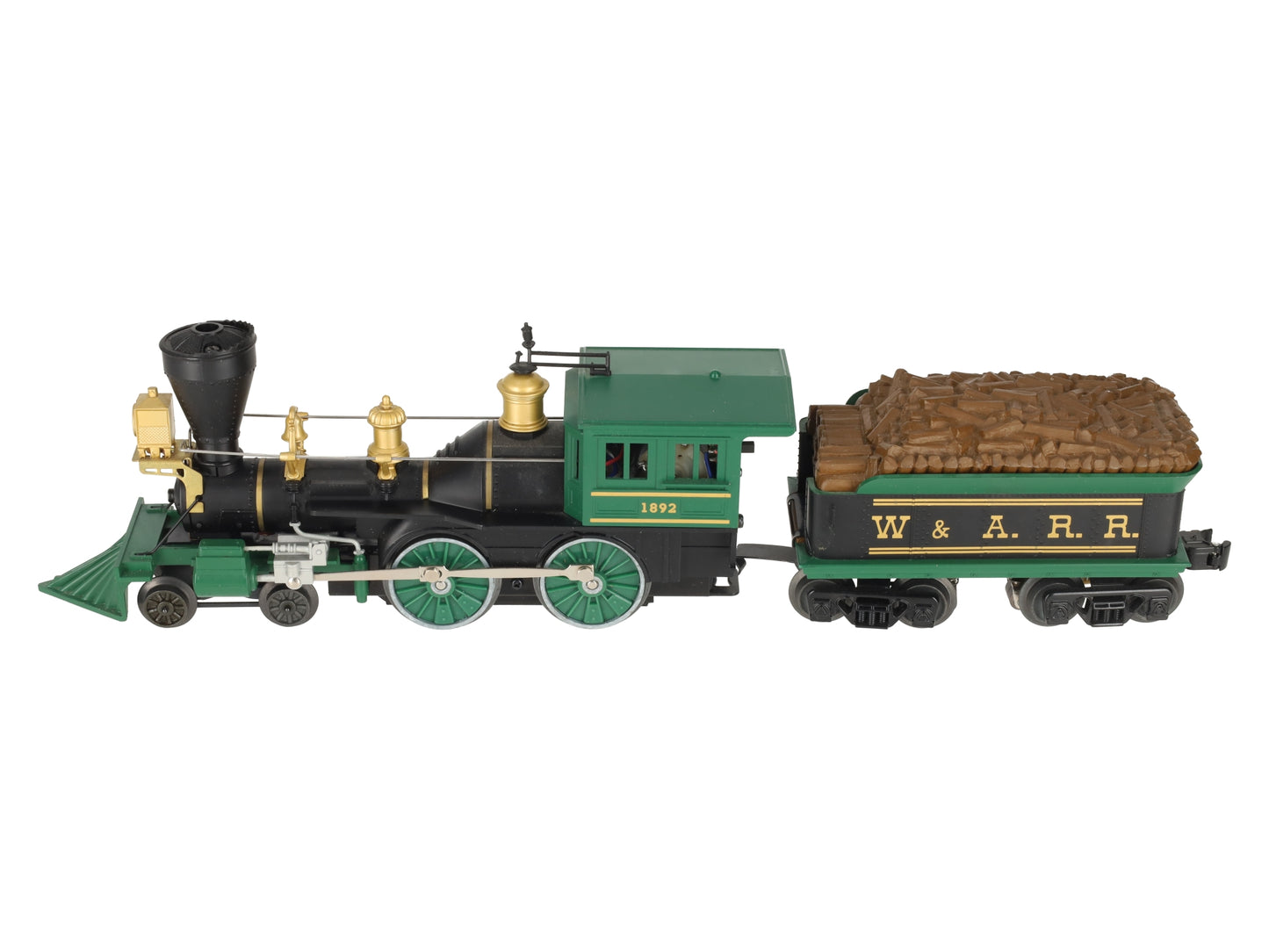 Lionel 6-38658 W&ARR 4-4-0 American Steam Loco & Tender #1892 with TrainSounds EX/Box
