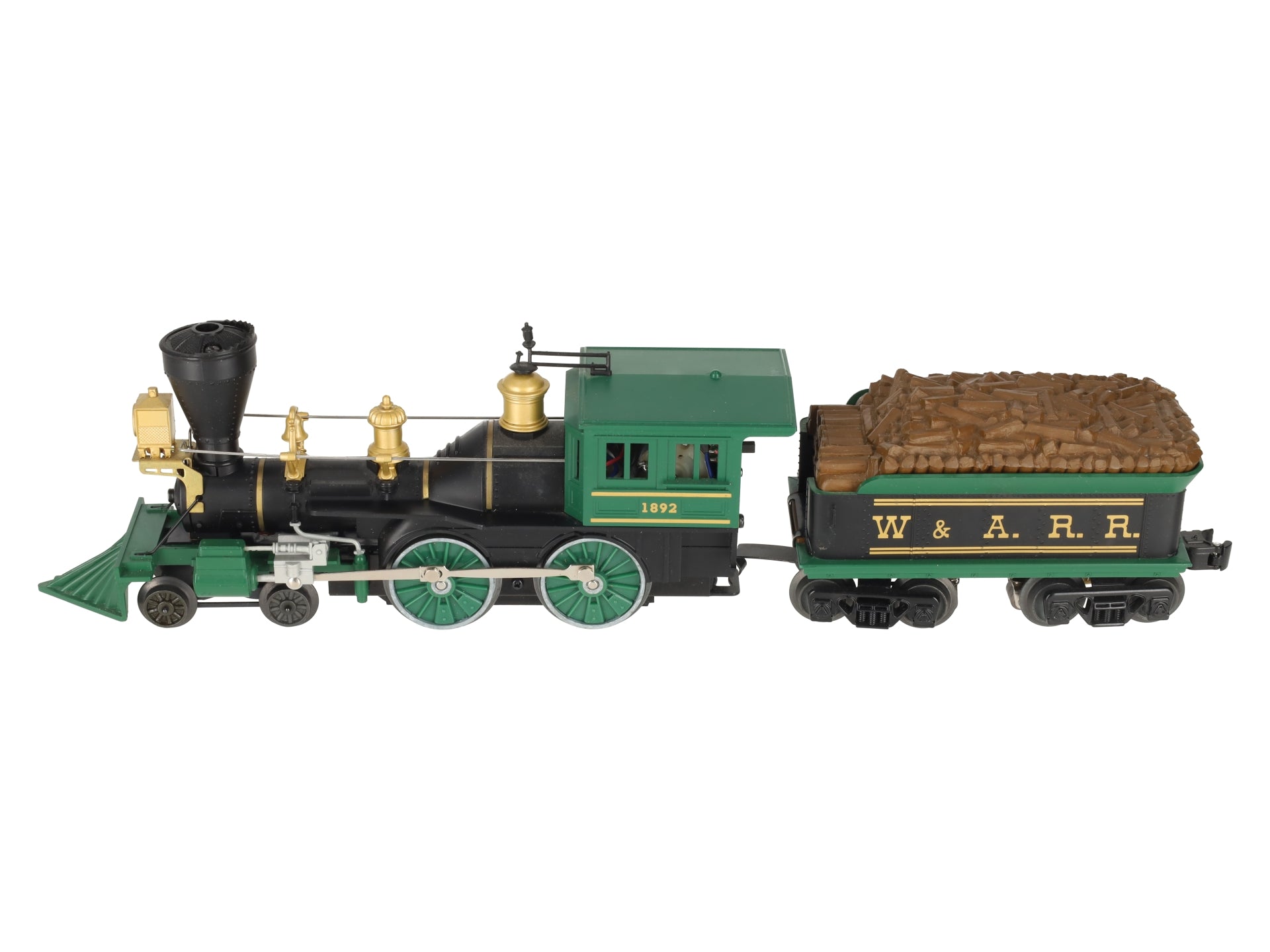 Lionel 6-38658 W&ARR 4-4-0 American Steam Loco & Tender #1892 with TrainSounds EX/Box