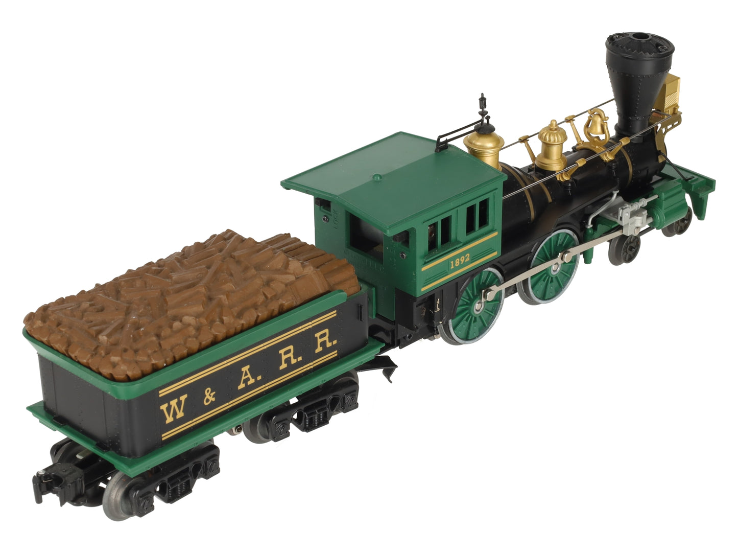 Lionel 6-38658 W&ARR 4-4-0 American Steam Loco & Tender #1892 with TrainSounds EX/Box