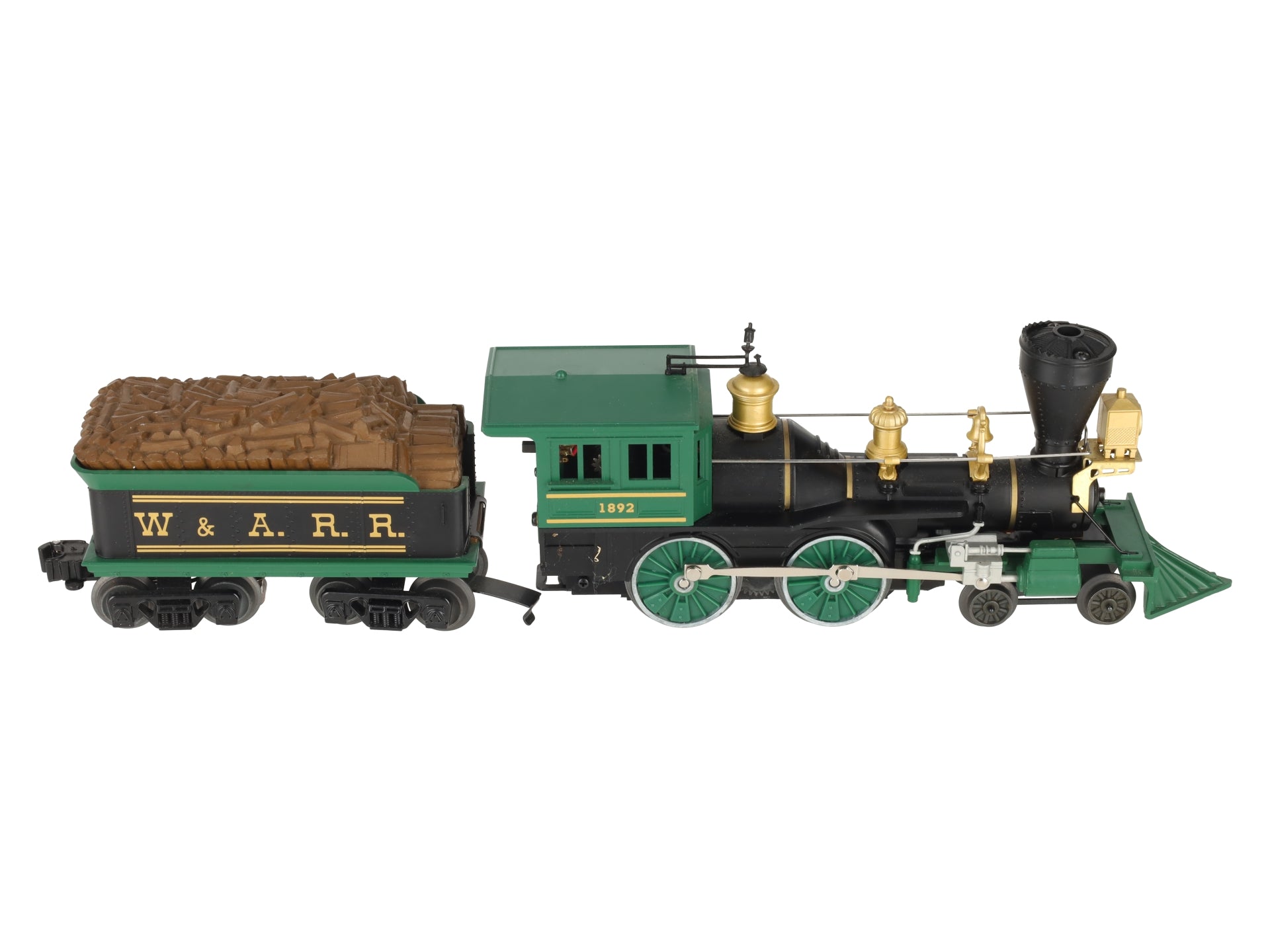 Lionel 6-38658 W&ARR 4-4-0 American Steam Loco & Tender #1892 with TrainSounds EX/Box
