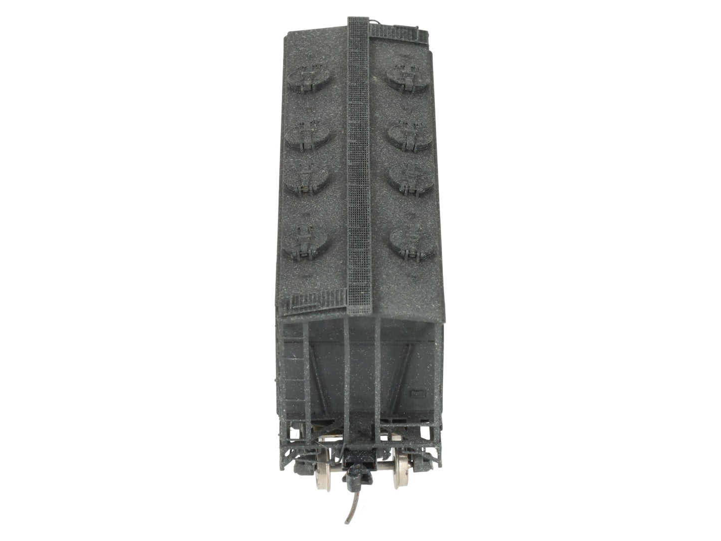 Overland OMI-3182 HO BRASS THB Slab Side Covered Hopper #2808 -Weathered