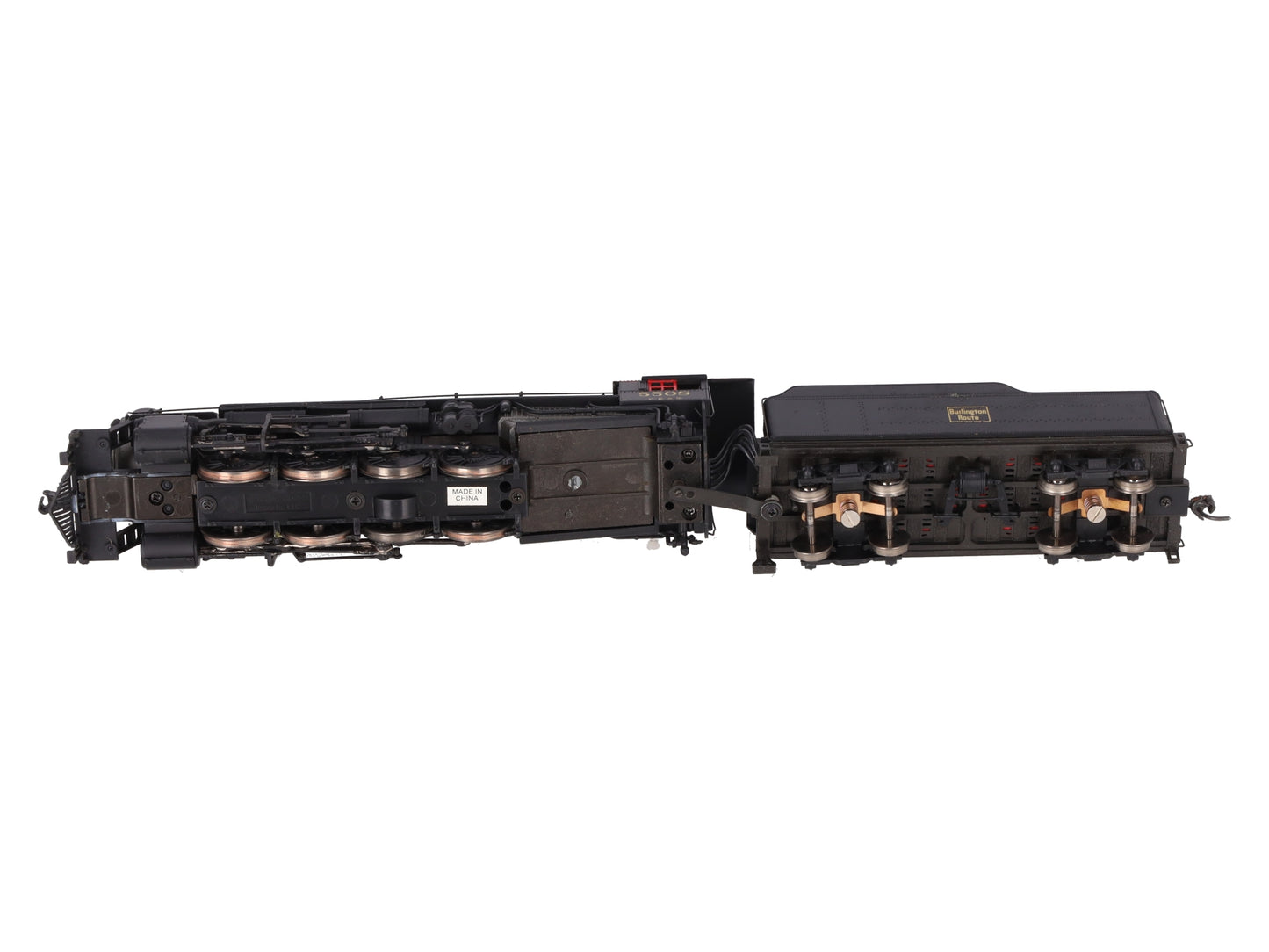 Broadway Limited 204 HO CB&Q 0-4 2-8-2 Steam Locomotive And Tender #5508 VG