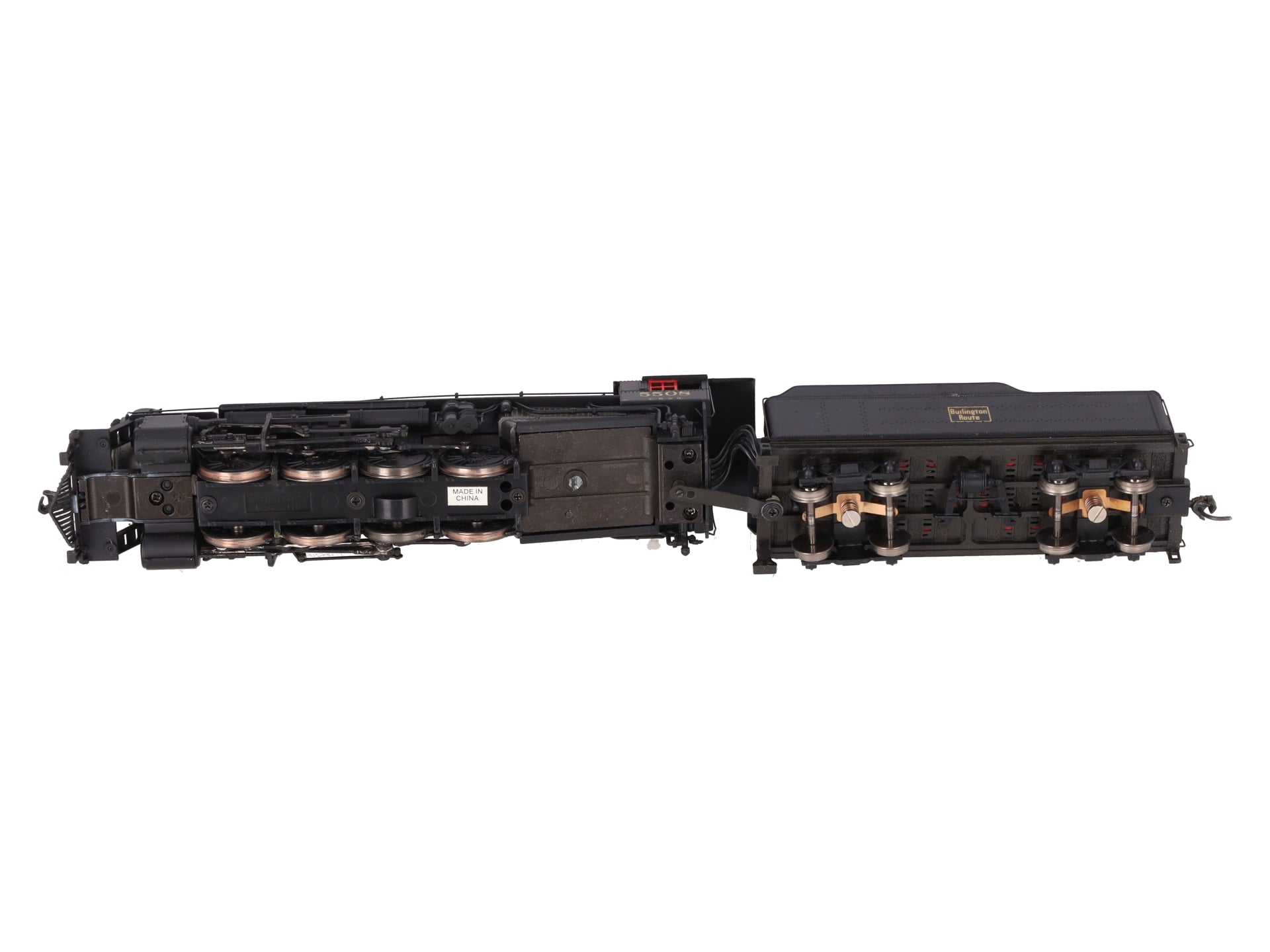 Broadway Limited 204 HO CB&Q 0-4 2-8-2 Steam Locomotive And Tender #5508 VG