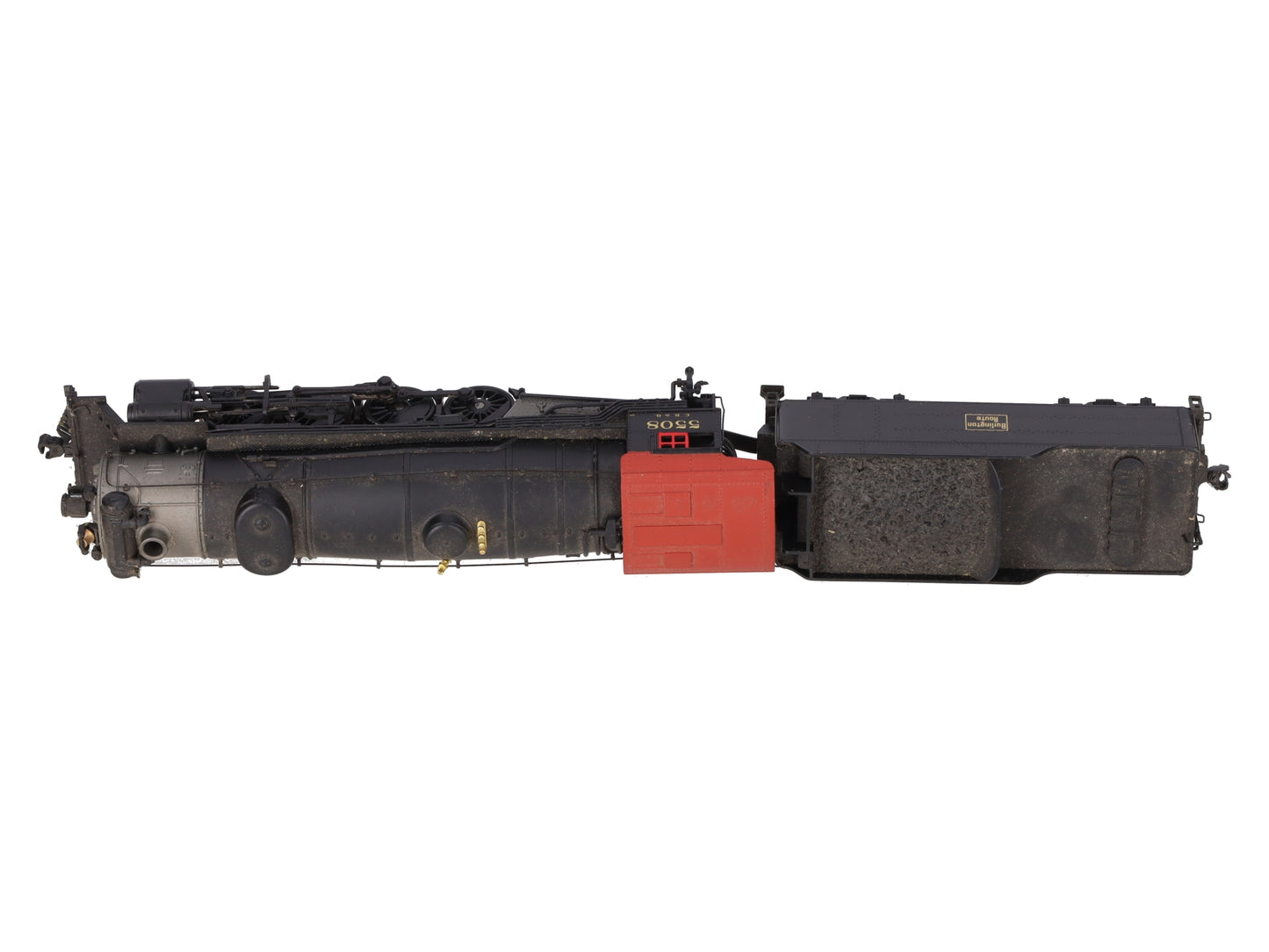 Broadway Limited 204 HO CB&Q 0-4 2-8-2 Steam Locomotive And Tender #5508 VG