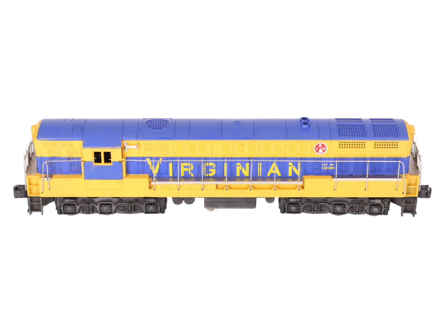Lionel 2322 Vintage O Virginian Blue & Yellow FM Trainmaster Diesel VG/Box