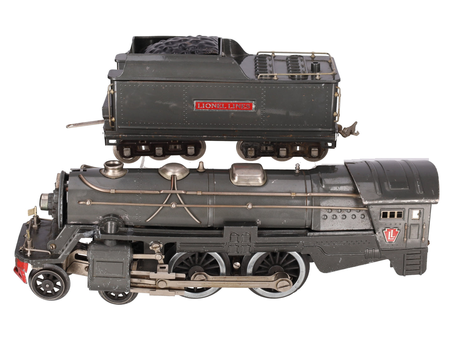 Lionel 392E Vintage Standard Gauge 4-4-2 Steam Locomotive and Tender #392W