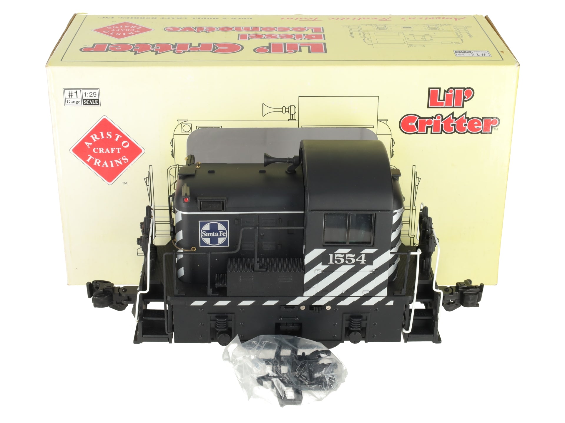 Aristo-Craft 22505 G ATSF Lil' Critter Diesel & 22503 UP Lil' Critter Diesel EX/Box