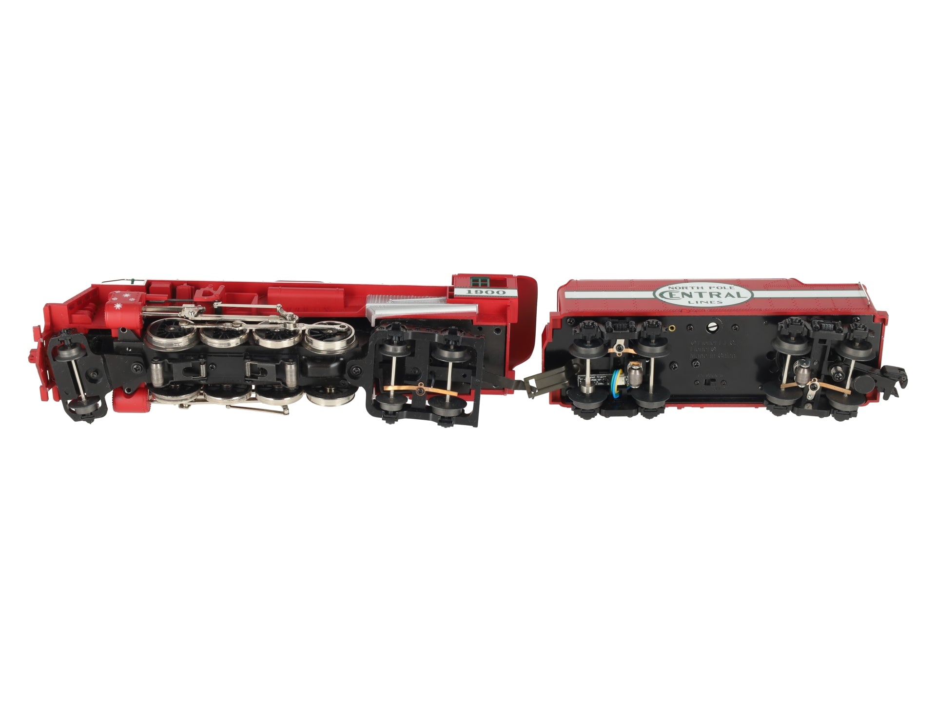 Lionel 6-28646 O North Pole Central Lines 2-8-4 Berkshire Steam Locomotive #1900 EX/Box