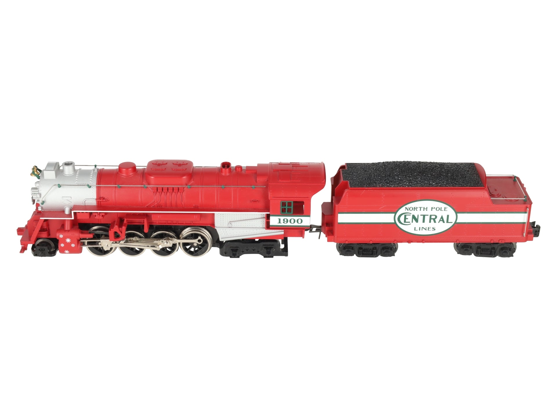 Lionel 6-28646 O North Pole Central Lines 2-8-4 Berkshire Steam Locomotive #1900 EX/Box