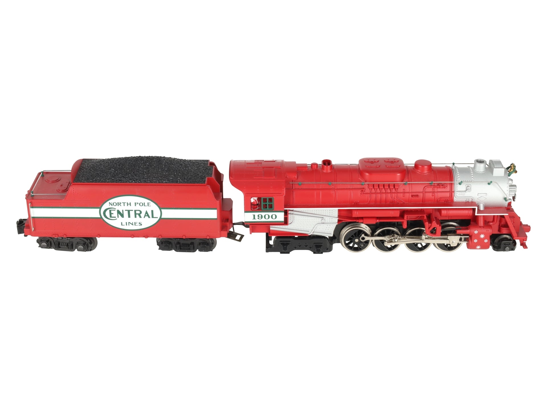 Lionel 6-28646 O North Pole Central Lines 2-8-4 Berkshire Steam Locomotive #1900 EX/Box