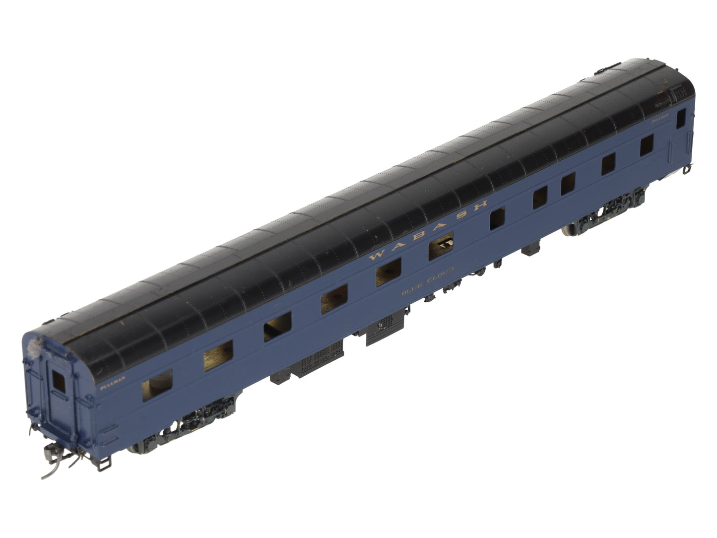 Wasatch HO BRASS Wabash Western Sleeper Passenger Car- Painted/Box