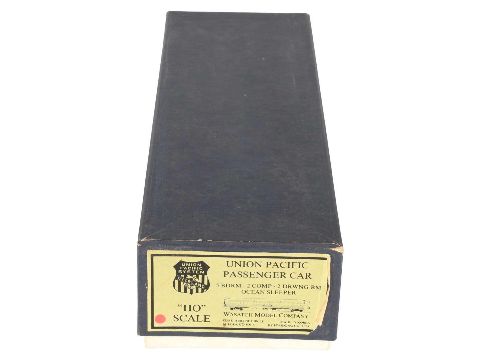 Wasatch HO Scale BRASS Union Pacific 5-2-2 Ocean Sleeper Car- Painted/Box