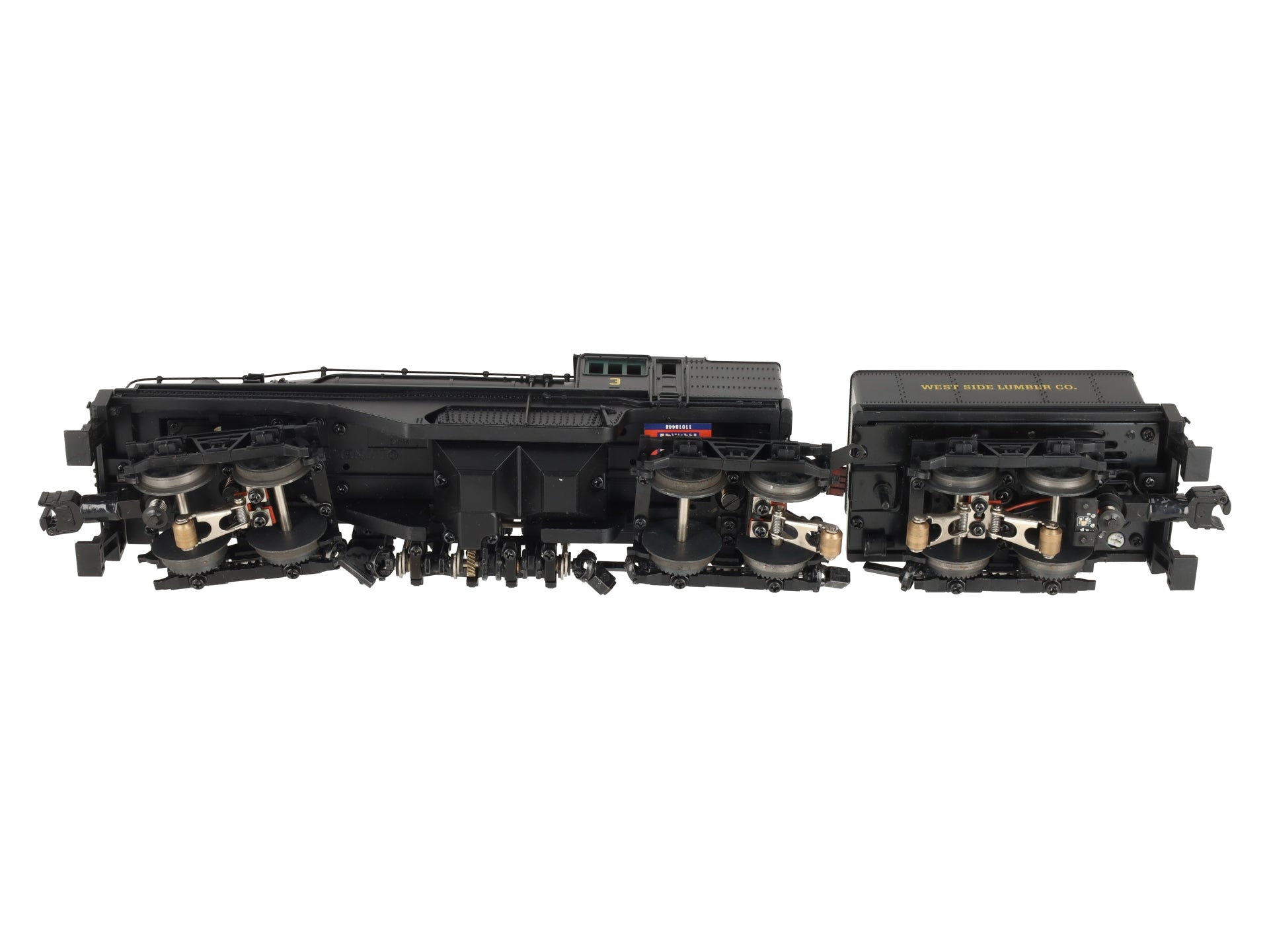 Lionel 6-84240 O West Side Lumber 3-Truck Shay Steam Locomotive #3 LN/Box