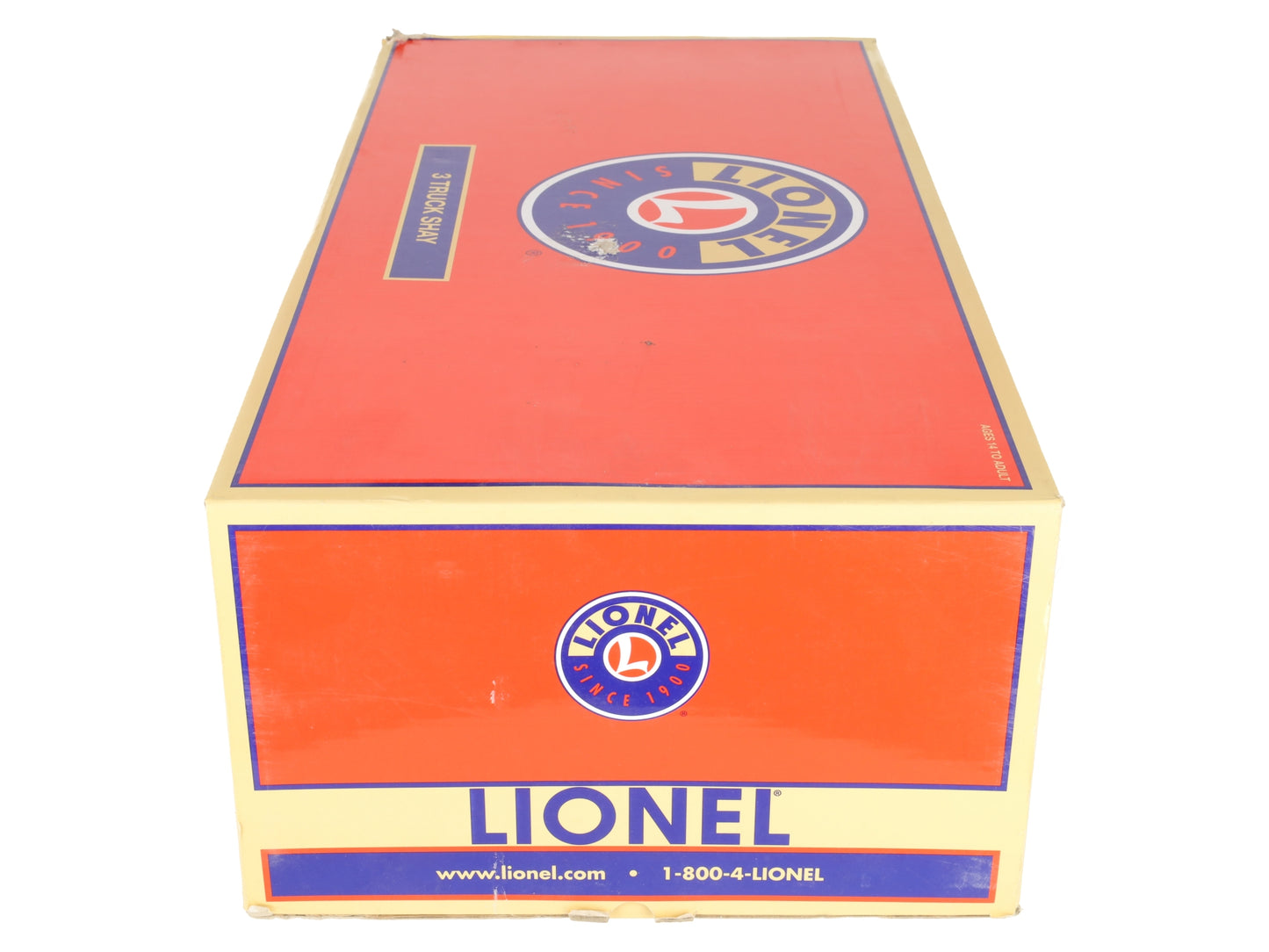 Lionel 6-84240 O West Side Lumber 3-Truck Shay Steam Locomotive #3 LN/Box