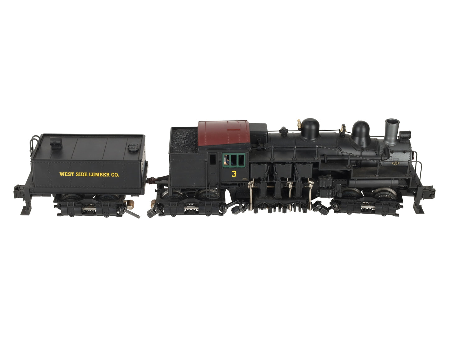 Lionel 6-84240 O West Side Lumber 3-Truck Shay Steam Locomotive #3 LN/Box