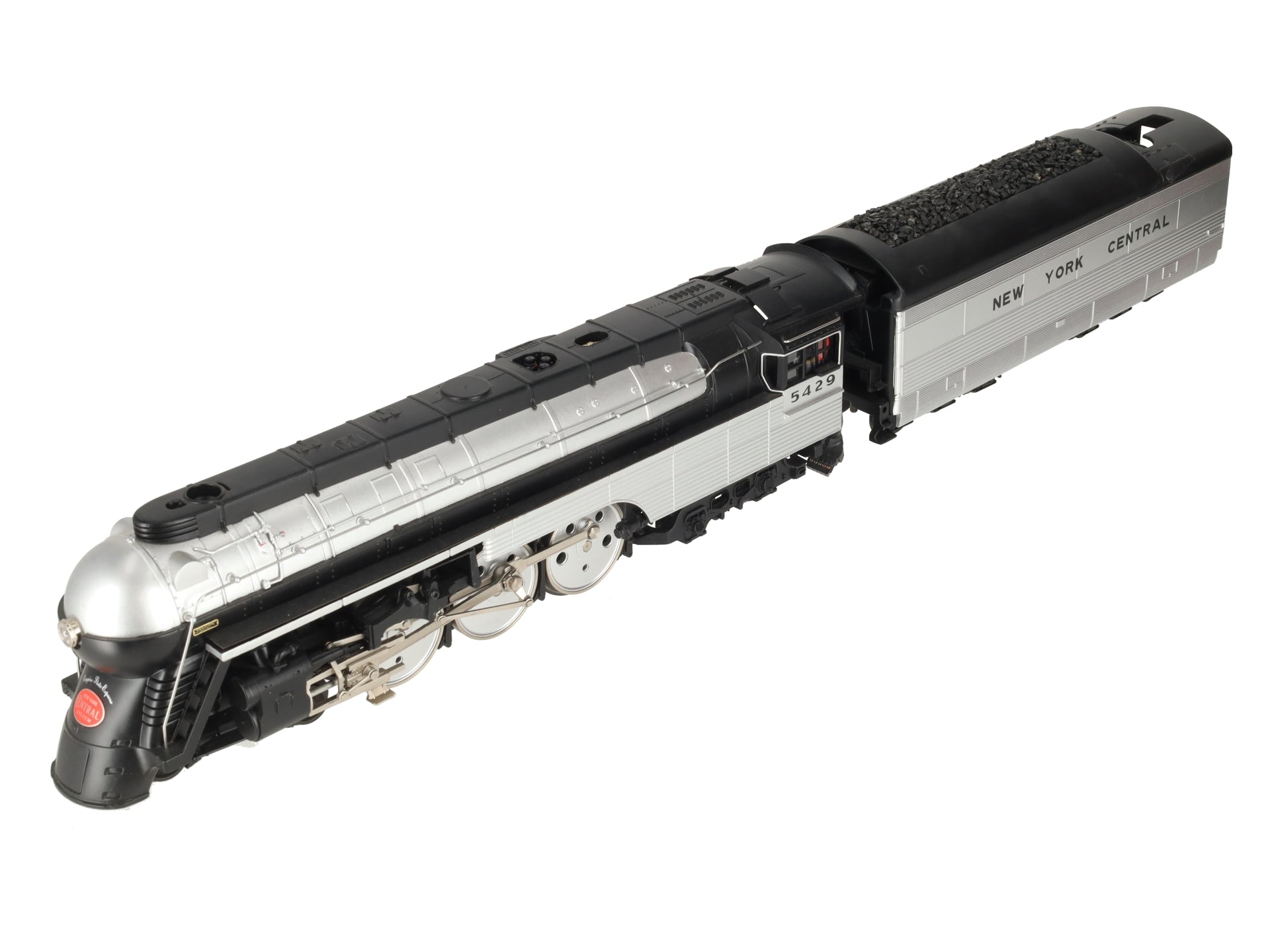 MTH 20-3105-1 O Gauge NYC 4-6-4 Empire Steam Locomotive & Tender w/PS2 #5429 EX/Box
