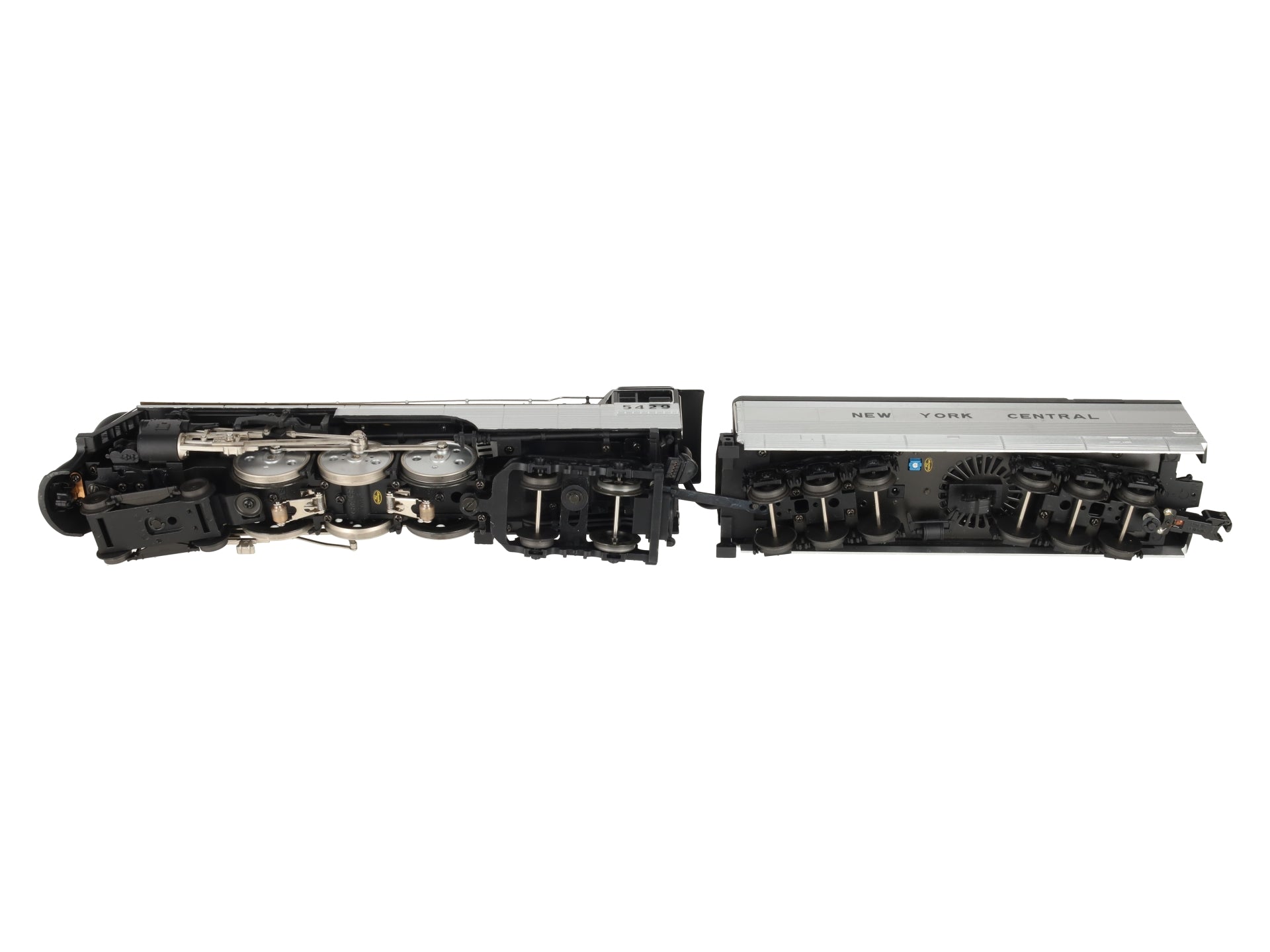 MTH 20-3105-1 O Gauge NYC 4-6-4 Empire Steam Locomotive & Tender w/PS2 #5429 EX/Box