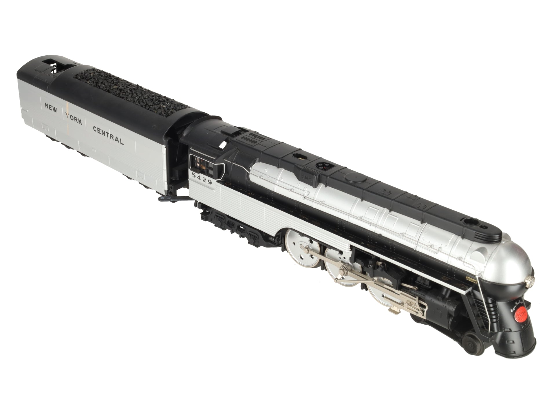 MTH 20-3105-1 O Gauge NYC 4-6-4 Empire Steam Locomotive & Tender w/PS2 #5429 EX/Box
