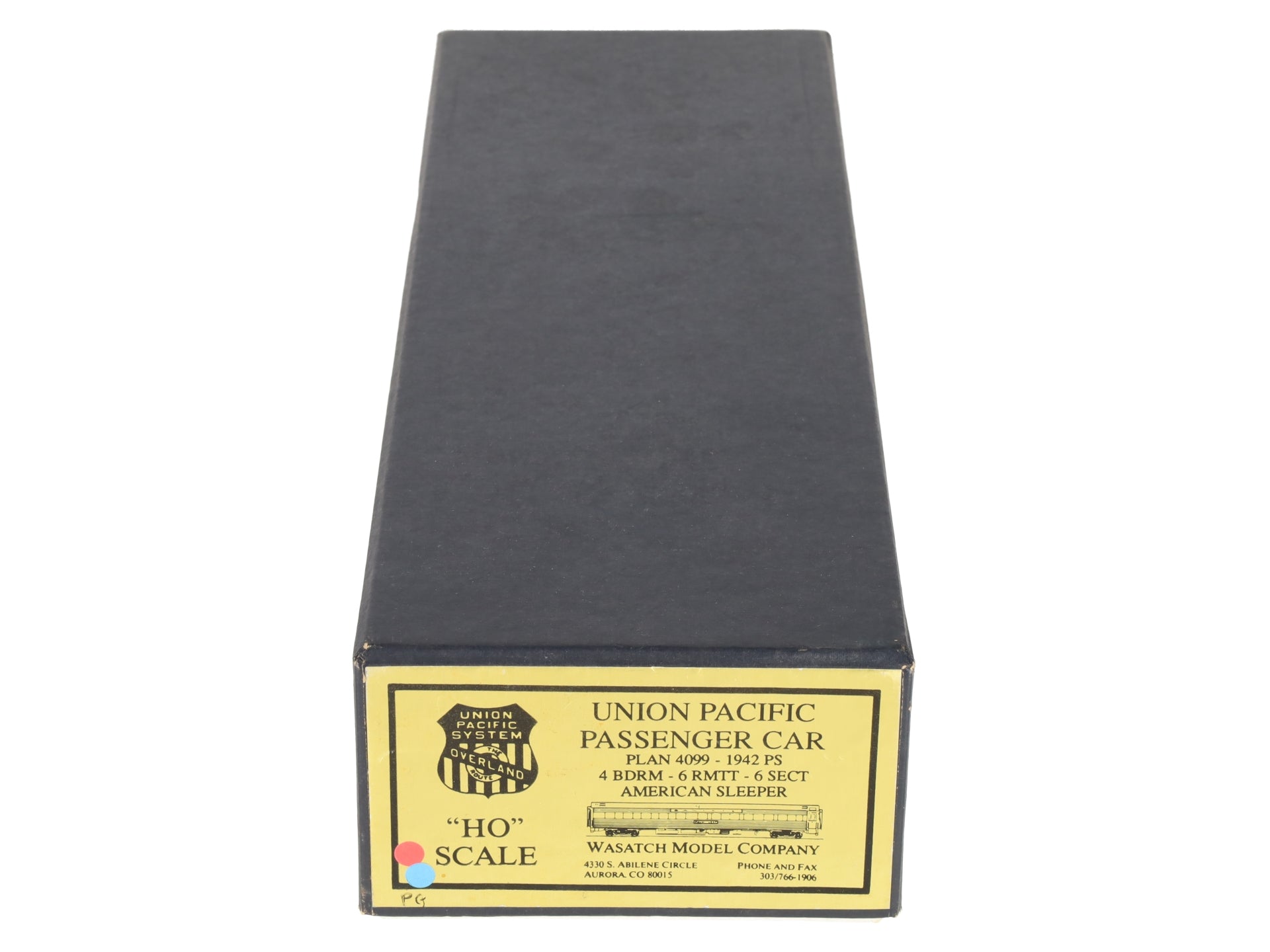 Wasatch HO Scale BRASS Union Pacific Plan 4099 4-6-6 American Sleeper- Painted/Box