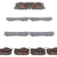 HAG 25 010-31 HO Scale SBB Ae 6/6 Panzerzug Camouflaged Military Train Set LN/Box